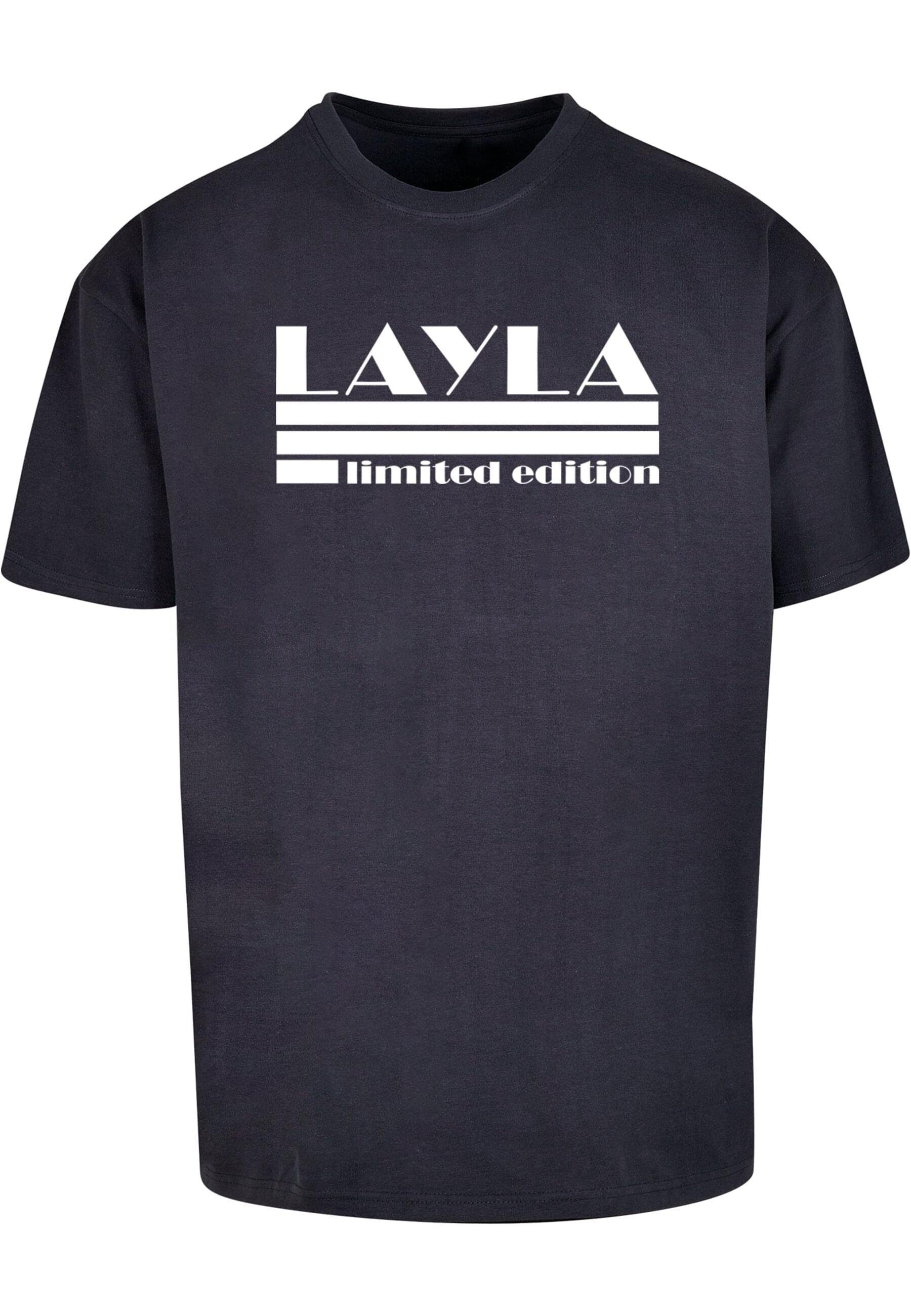 Merchcode T-Shirt Herren Layla - Limited Edition X Heavy Oversize Tee (1-tlg) navy