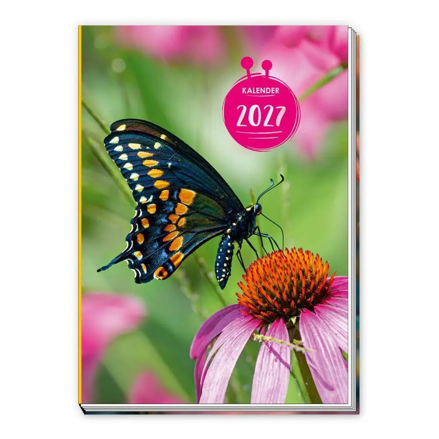 Trötsch Verlag Taschenkalender TRÖTSCH - Taschenkalender A7 Schmetterling 2027