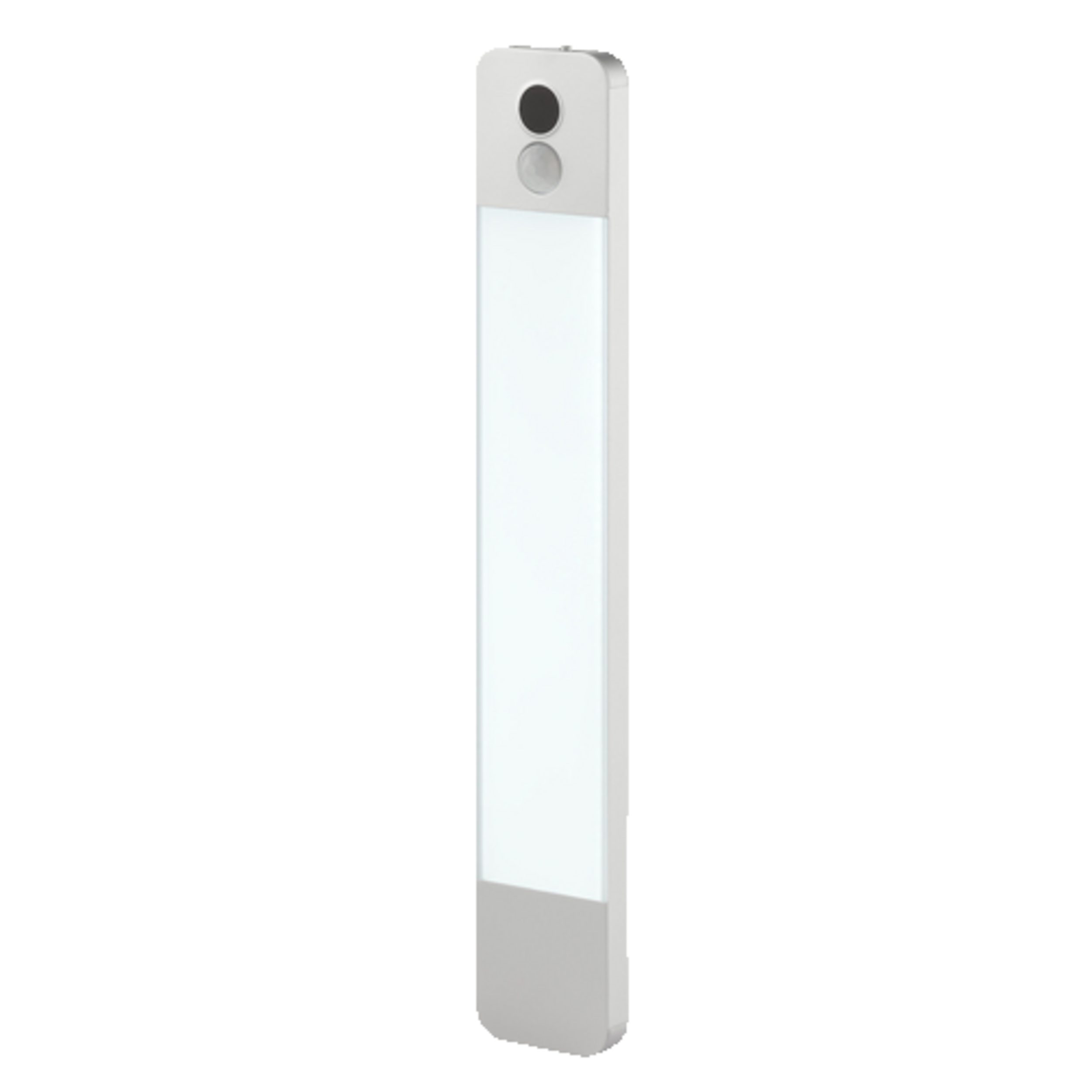 Lightbox Unterschrankleuchte, Bewegungsmelder, LED fest integriert, Neutralweiß, LED-Unterbauleuchte mit Akku, Bewegungsmelder, 25 cm, 150 lm, 4000 K