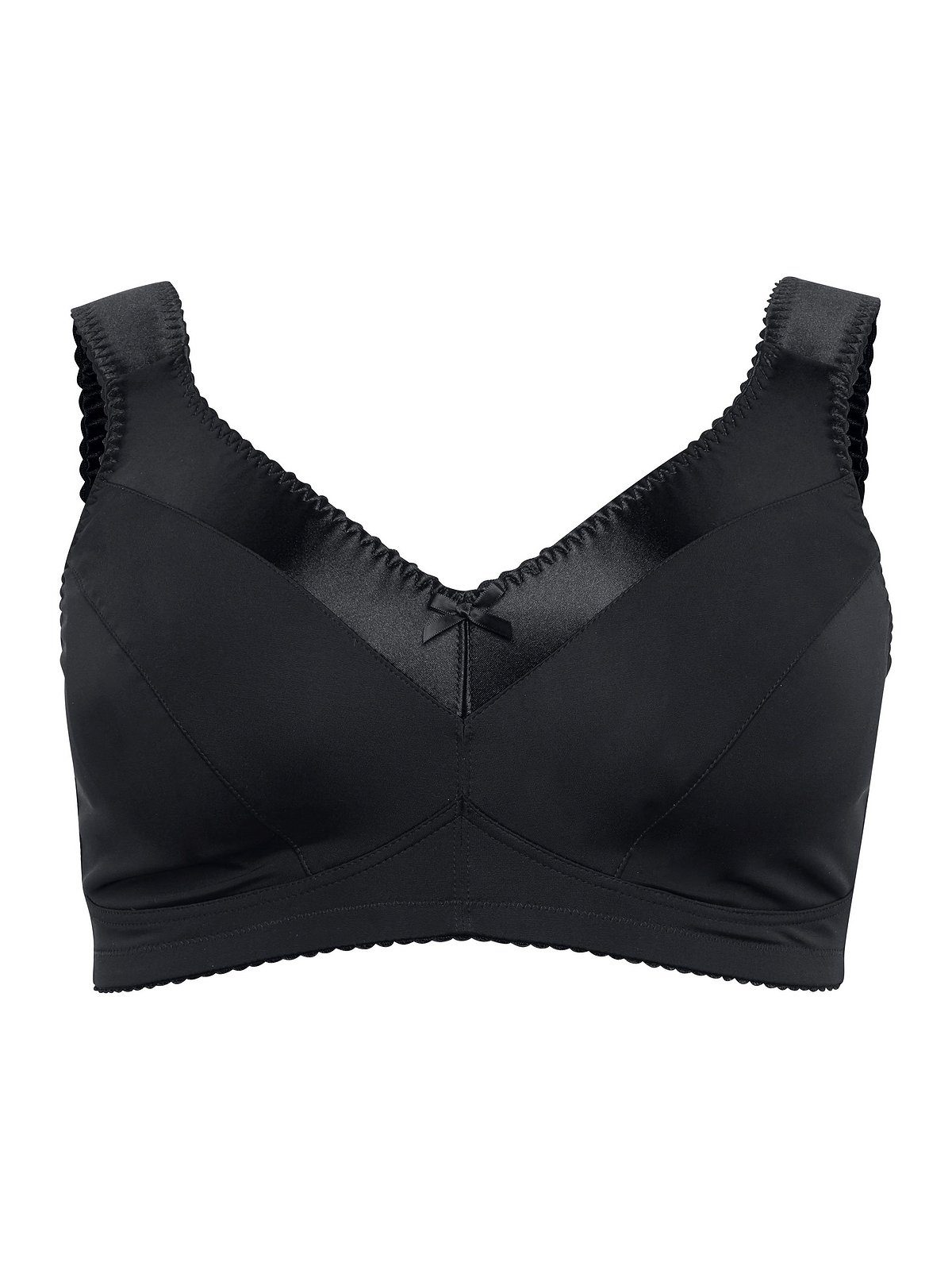 Sheego Bügelloser BH Große Größen mit breiten wattierten Trägern