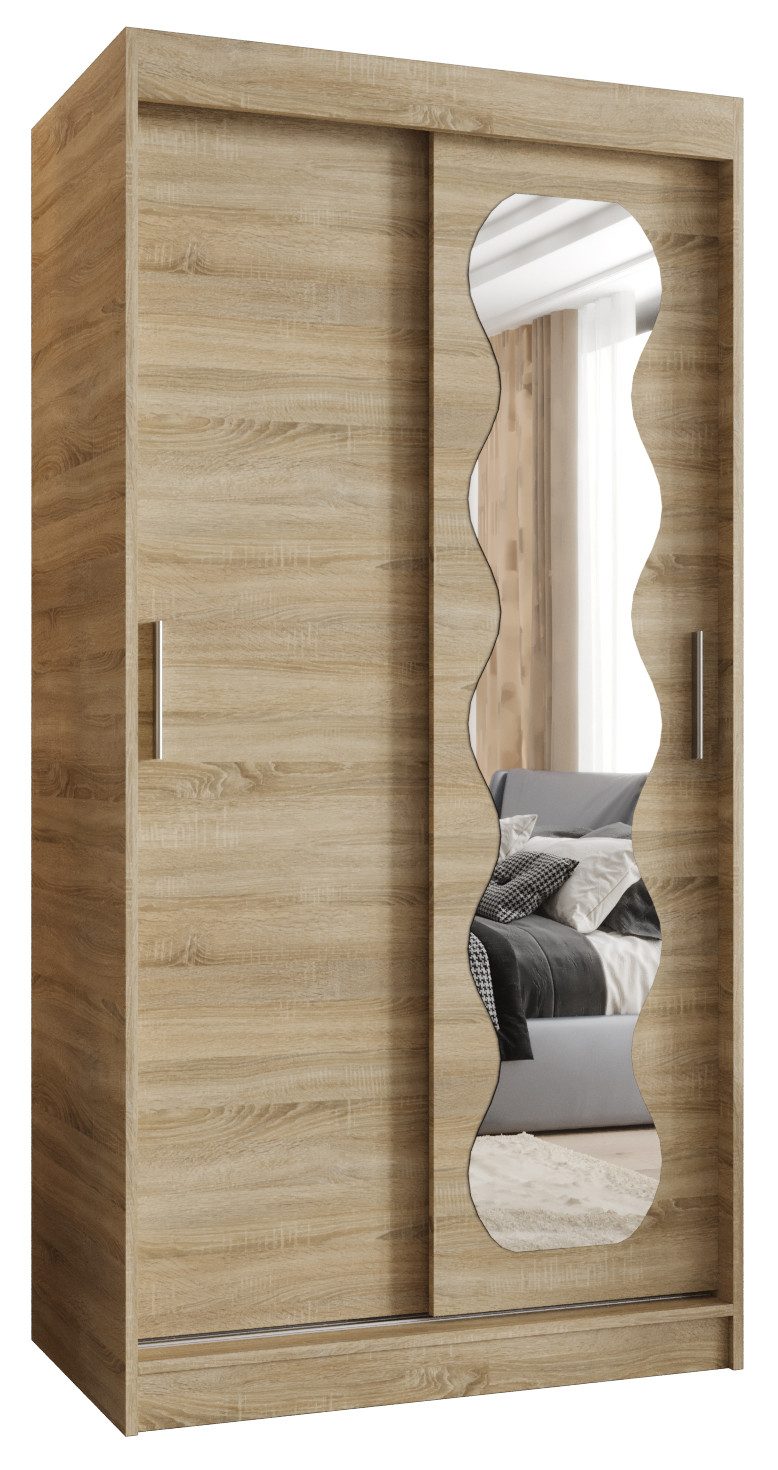 ABIKS MÖBEL Schwebetürenschrank SPOTI Schlafzimmerschrank, mit günstig online kaufen