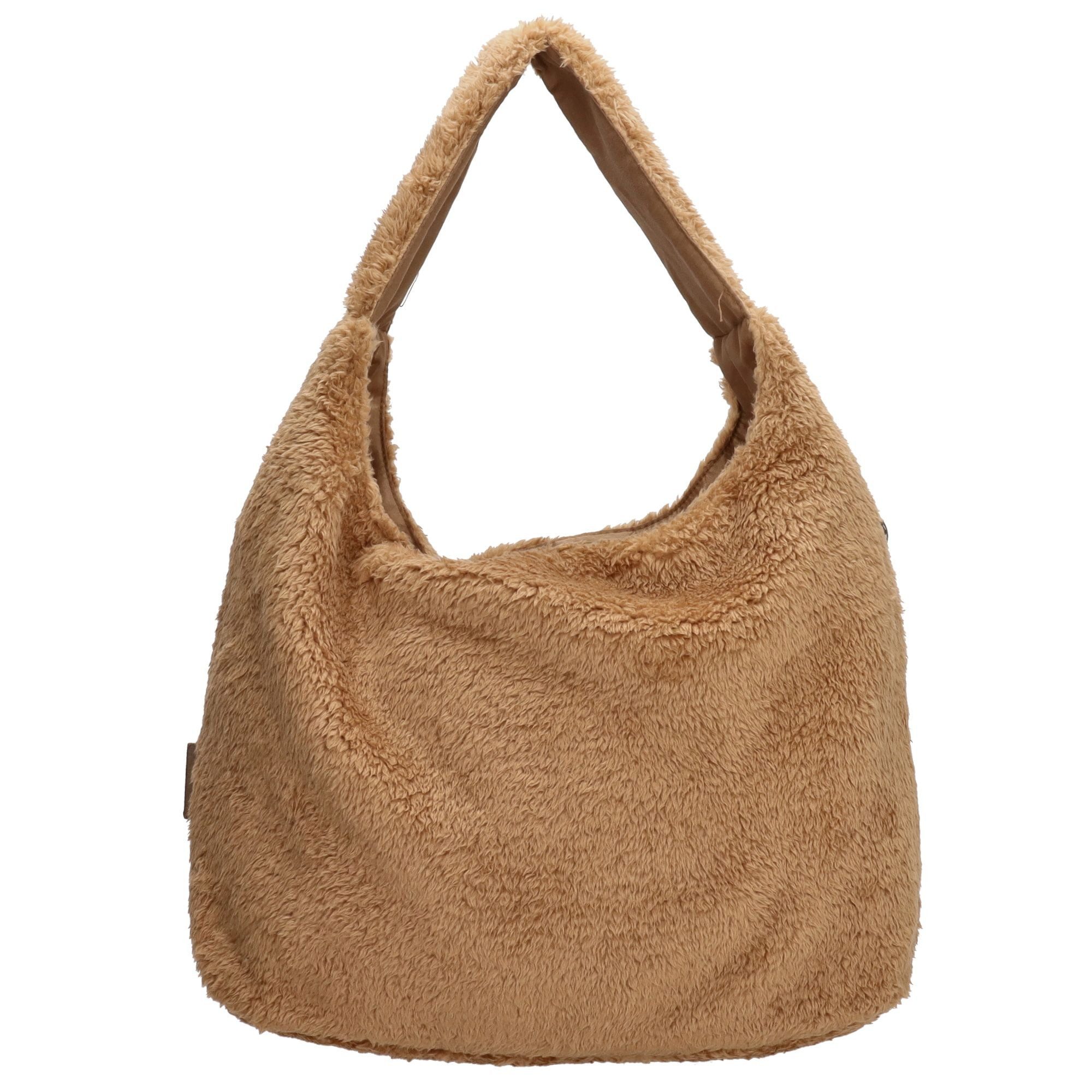 Christian Wippermann Umhängetasche Große Schultertasche Umhängetasche (einzeln), Teddy Plüsch – Bild 5 von 5