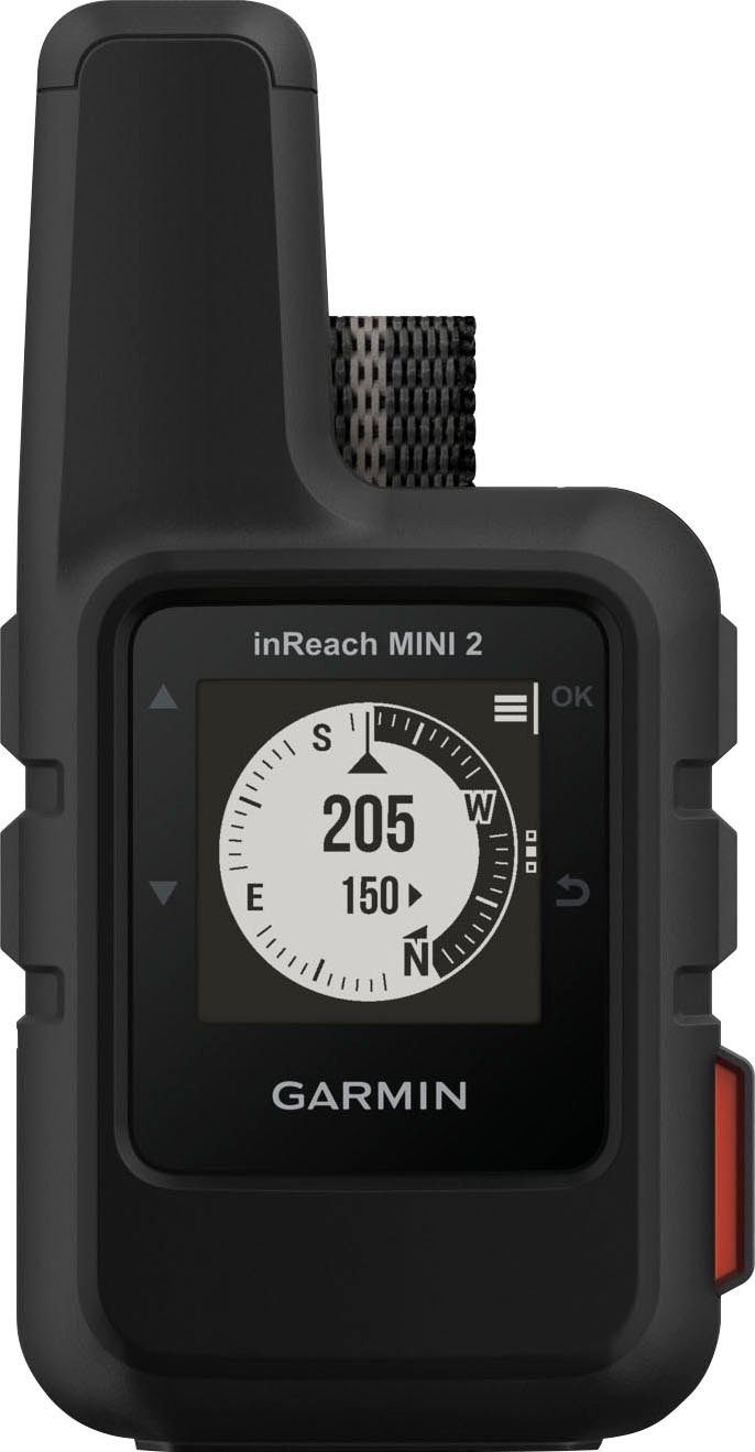 Garmin Garmin inReach Mini 2 Black GPS EMEA Outdoor-Navigationsgerät (TracBack-Routing-Funktion, Punkt-zu-Punkt-Navigation)