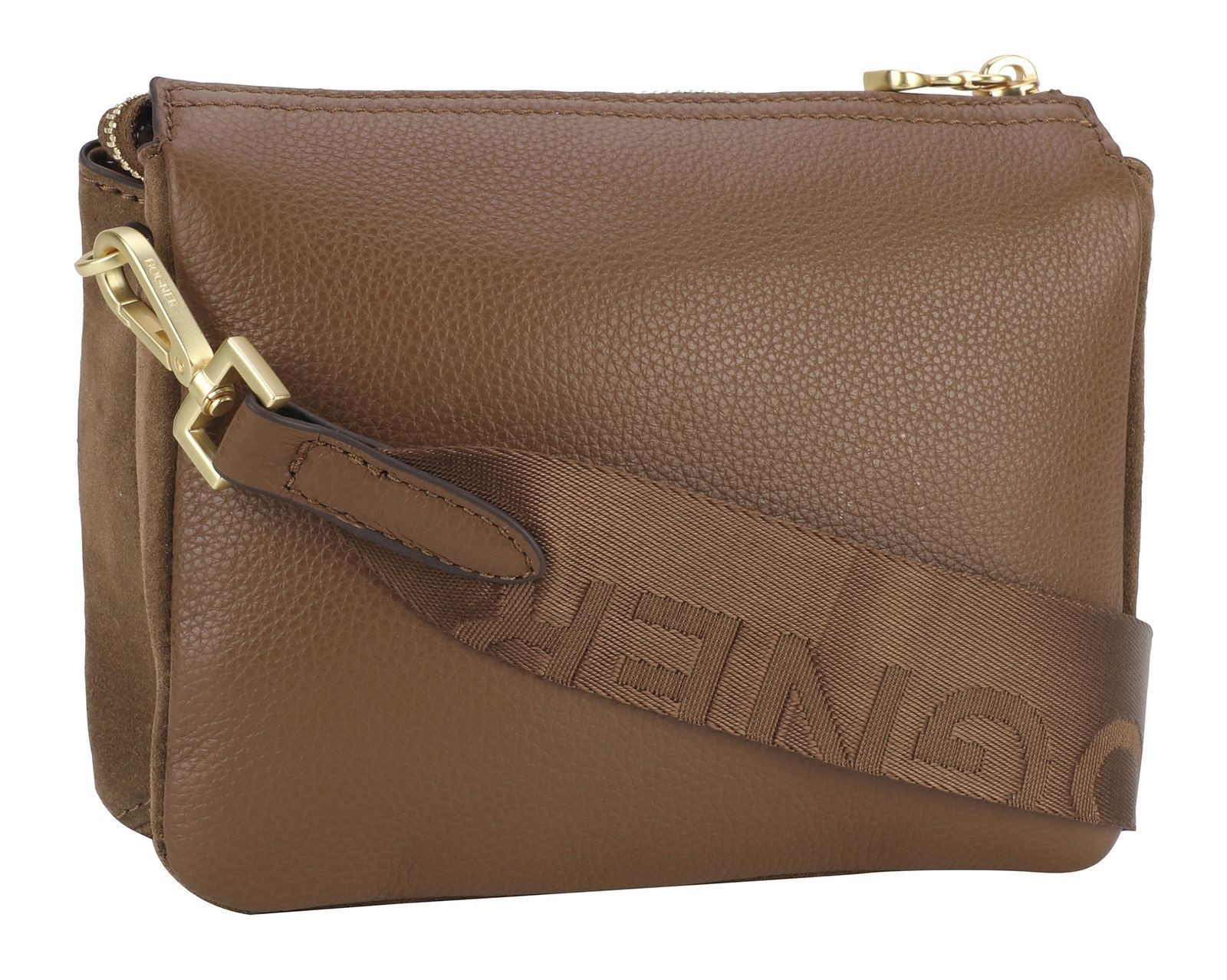 BOGNER Schultertasche Gulia Shoulderbag, aus echtem Rindsleder