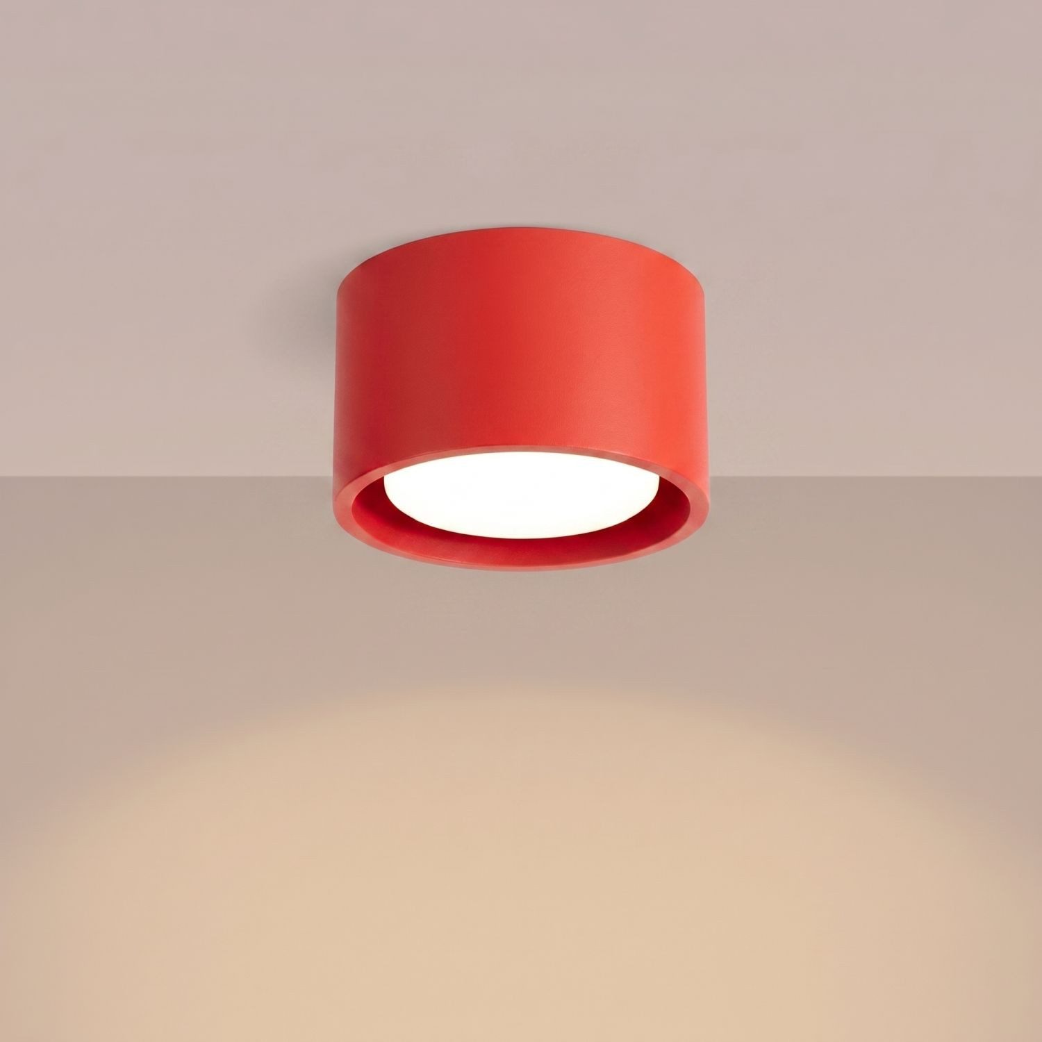 Licht-Erlebnisse Deckenleuchte EMSA, ohne Leuchtmittel, rund Ø 10 cm GX53 Modern