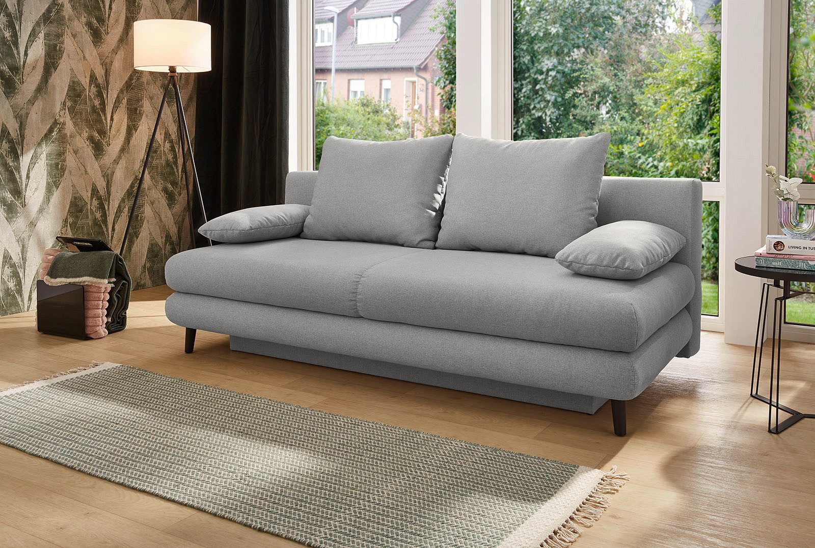 Jockenhöfer Gruppe Schlafsofa Per, B: 202 cm, Liegefl. 141x200 cm, mit Schlaffunktion & Bettkasten