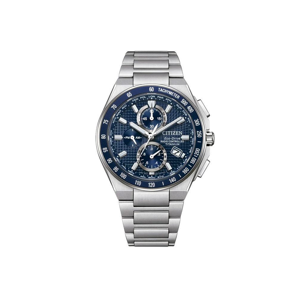 Citizen Quarzuhr Citizen AT8396-59L AT8396-59L, (100-tlg), Citizen Eco-Drive Funk-Chronograph mit H804 und schwarzem Zifferblatt.