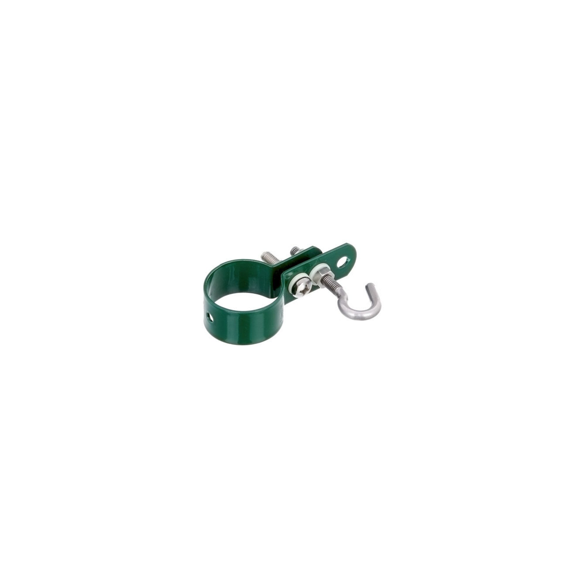 Alberts Zaun GAH Alberts Strebenschellen für Geflechtspannst.grün 38mm 10 Stk