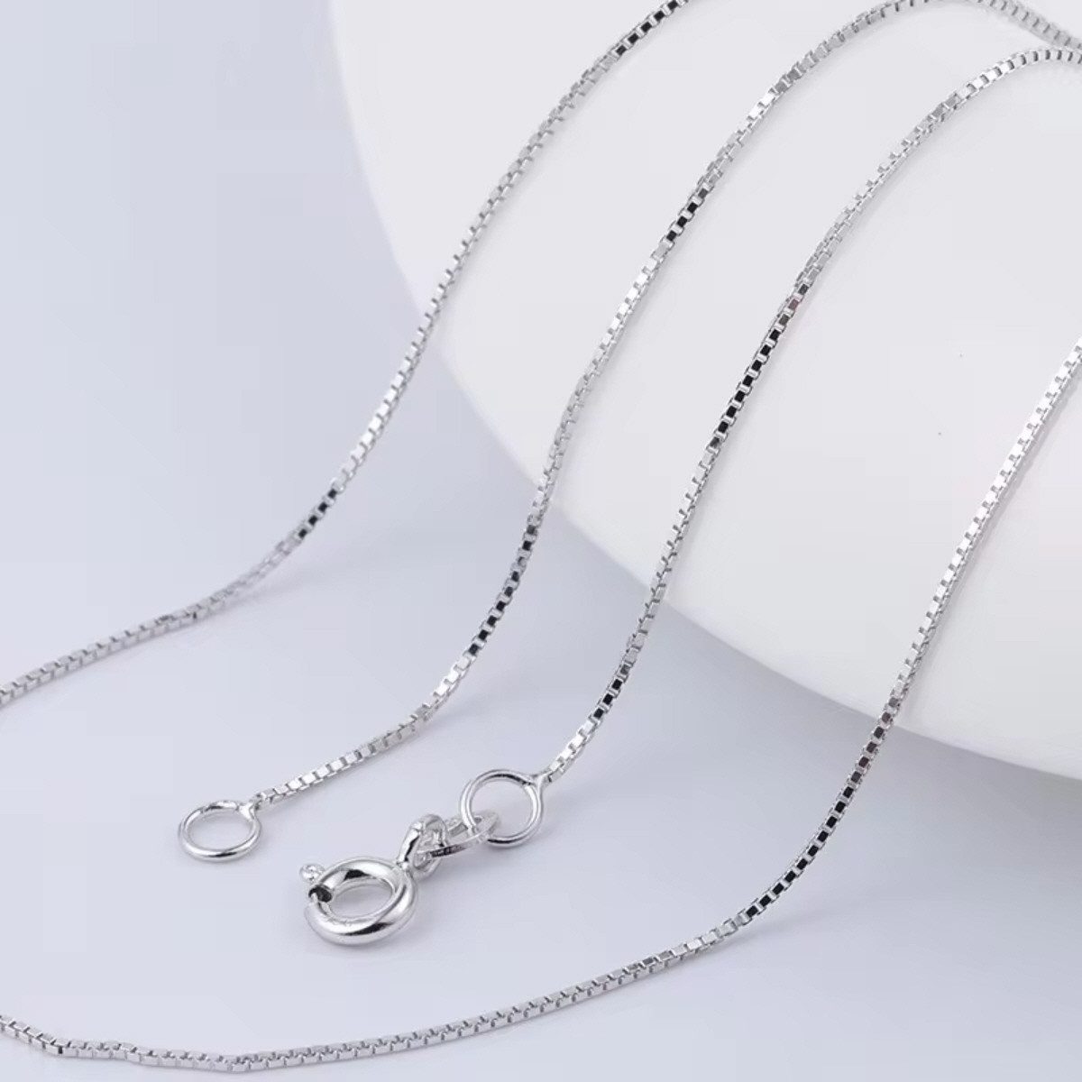 ELLAWIL Kreuzkette Silberkette Damen Halskette mit Kreuzanhänger Jesus-Kreu günstig online kaufen