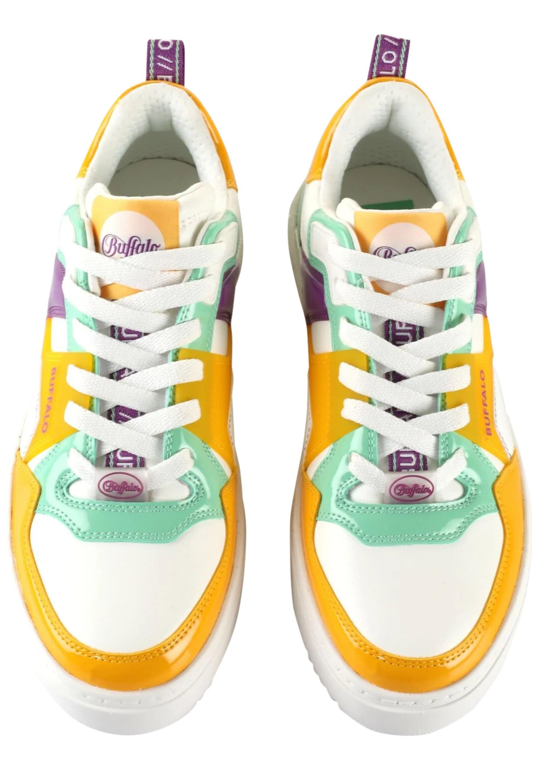 Buffalo Damen Buffalo Rse V2 Vegan Nappa/Patent Trainingsschuh