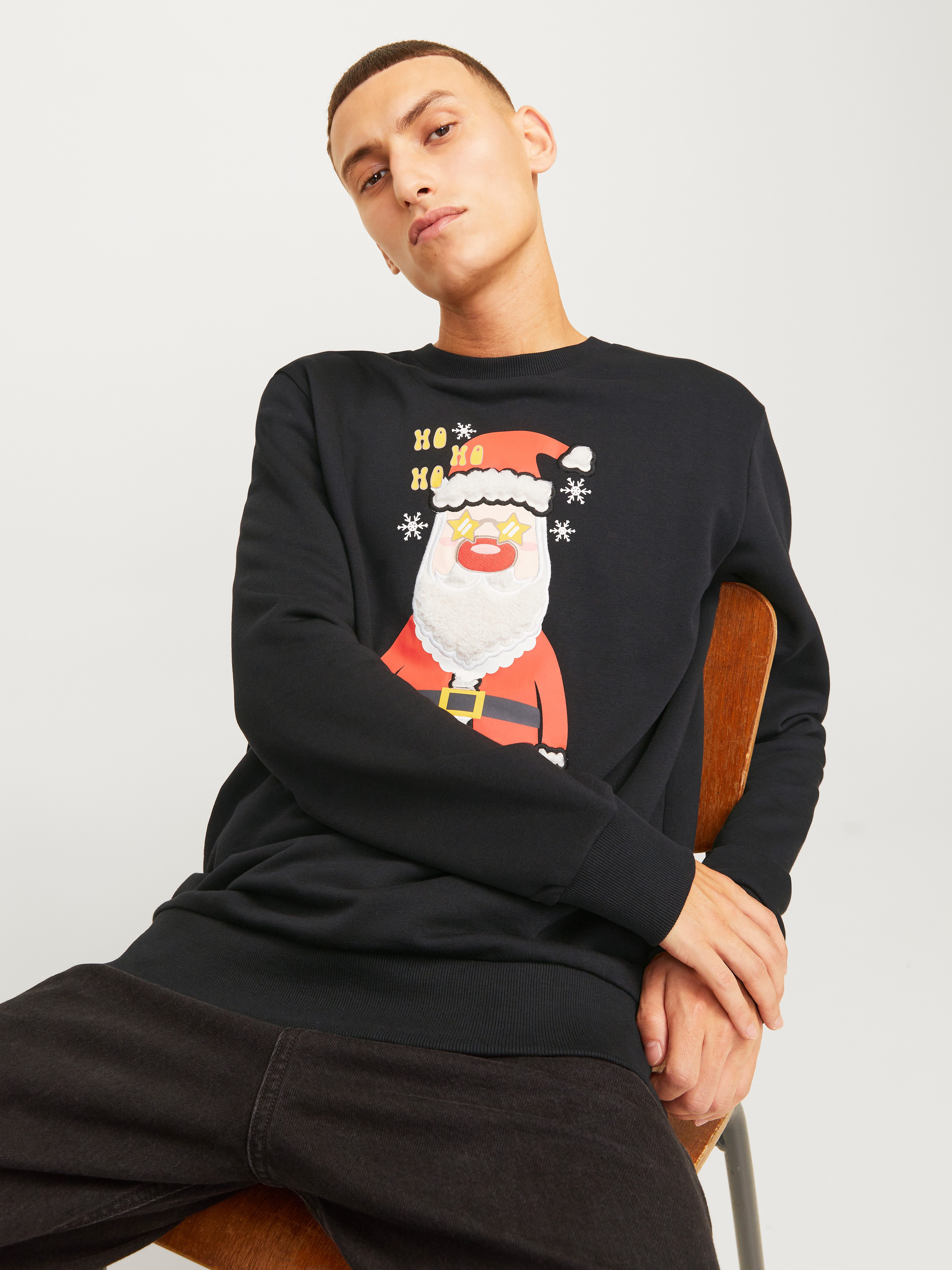 Jack & Jones Sweatshirt JJXMAS JOLLY SWEAT CREW NECK günstig online kaufen