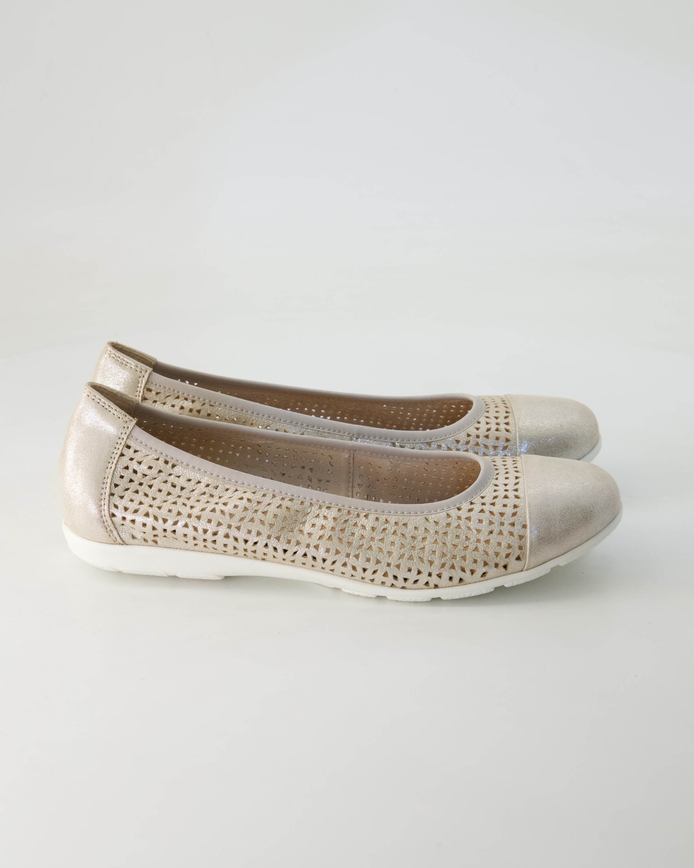 Terry A20 Ballerina Obermaterial: Leder