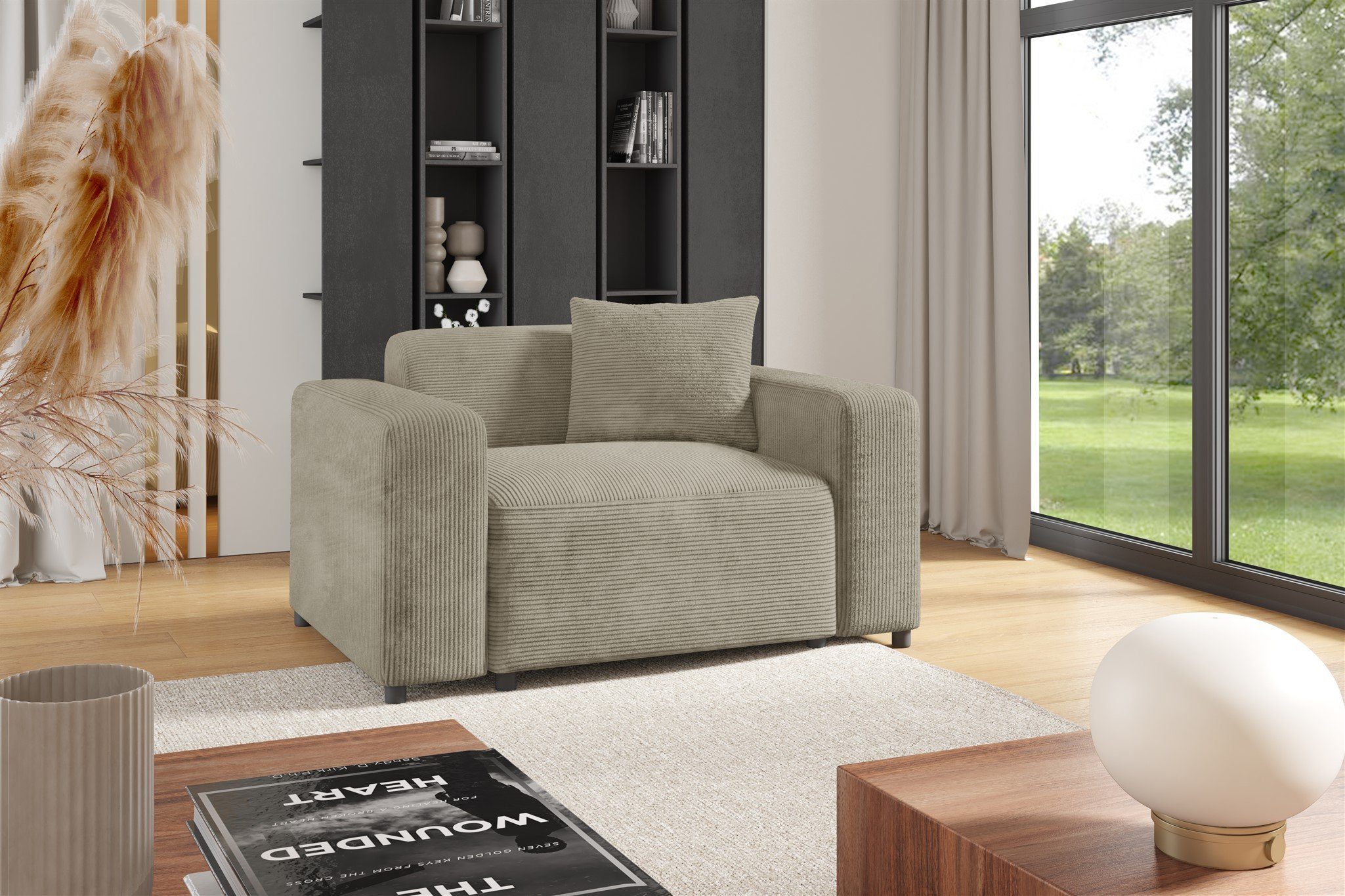 Fun Möbel Sessel Designersessel MEGAN in günstig online kaufen