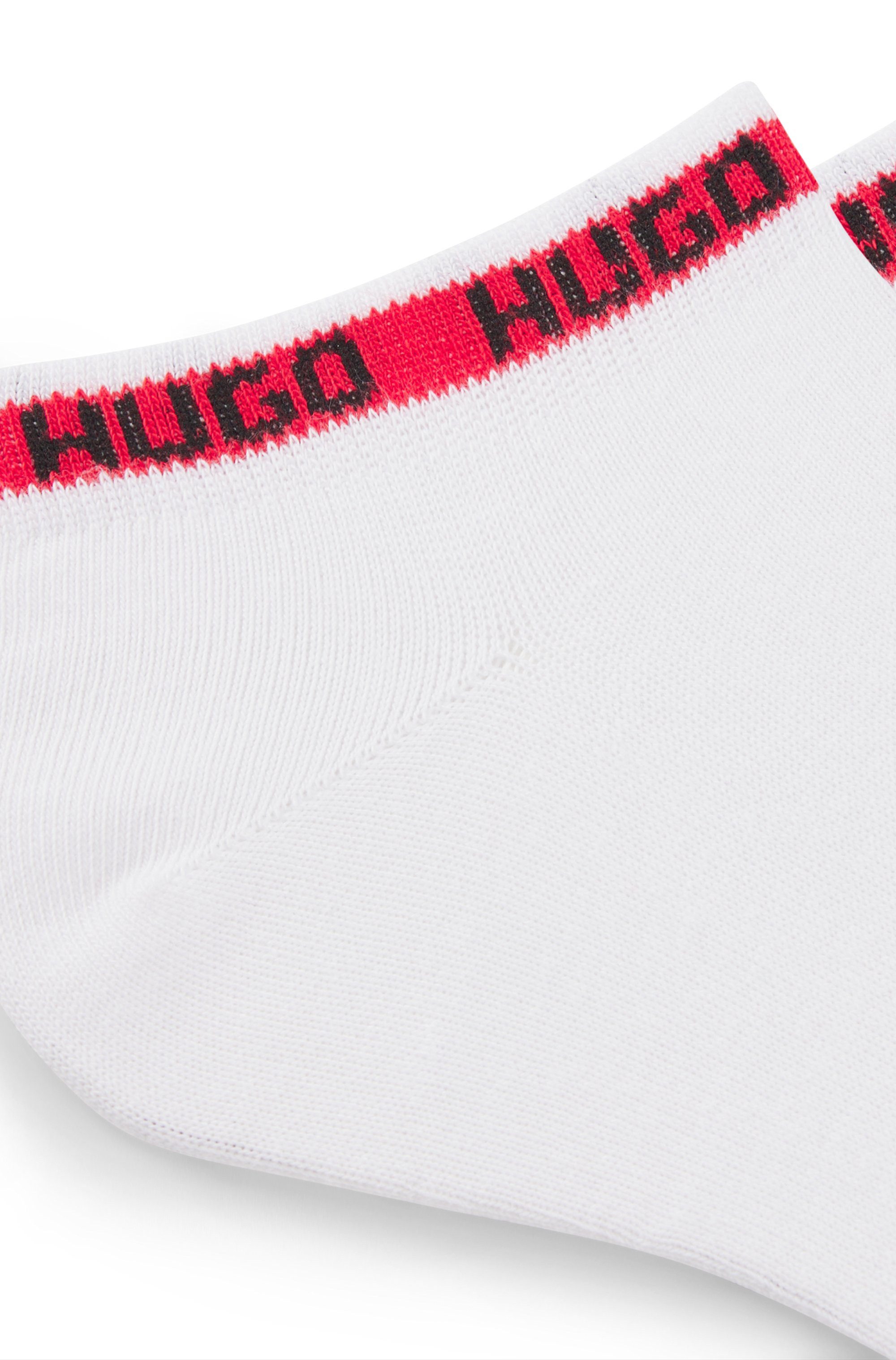 HUGO Freizeitsocken 2P AS TAPE CC (Packung, 2er Pack) mit Logo