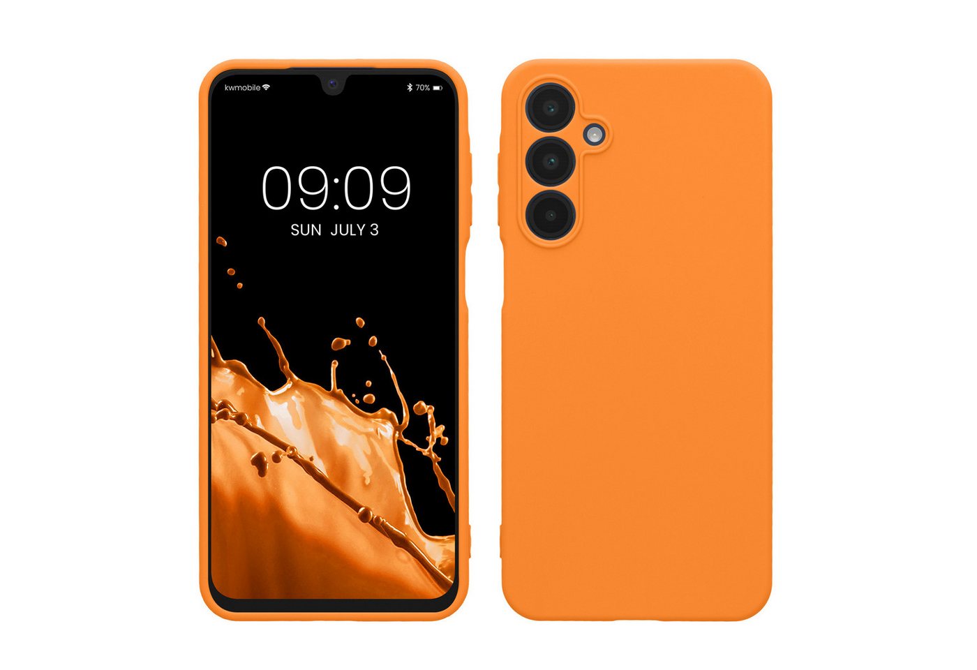 kwmobile Smartphone-Hülle Handyhülle für Samsung Galaxy A16 5G Hülle, Weiches Handy Silikon Case - Schutzhülle Cover