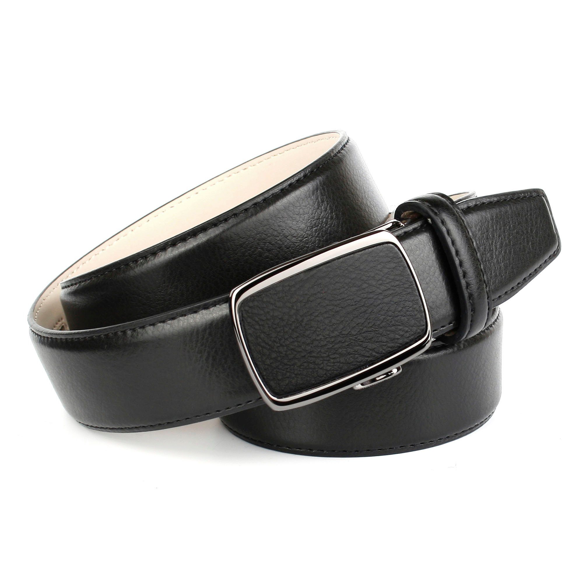 Anthoni Crown Ledergürtel mit tonaler Ziersteppung günstig online kaufen