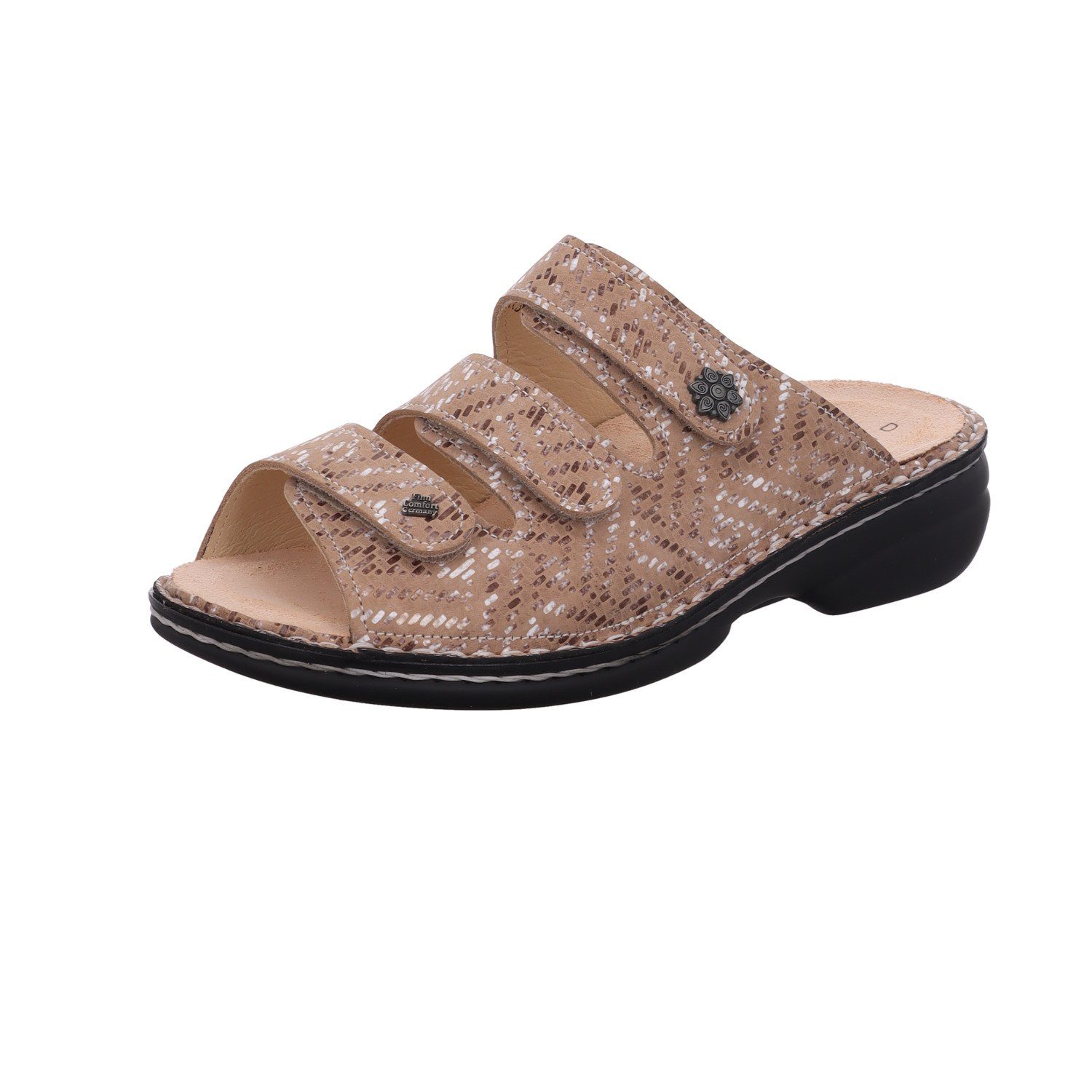 FinnComfort - MENORCA - beige nubuk Pantolette