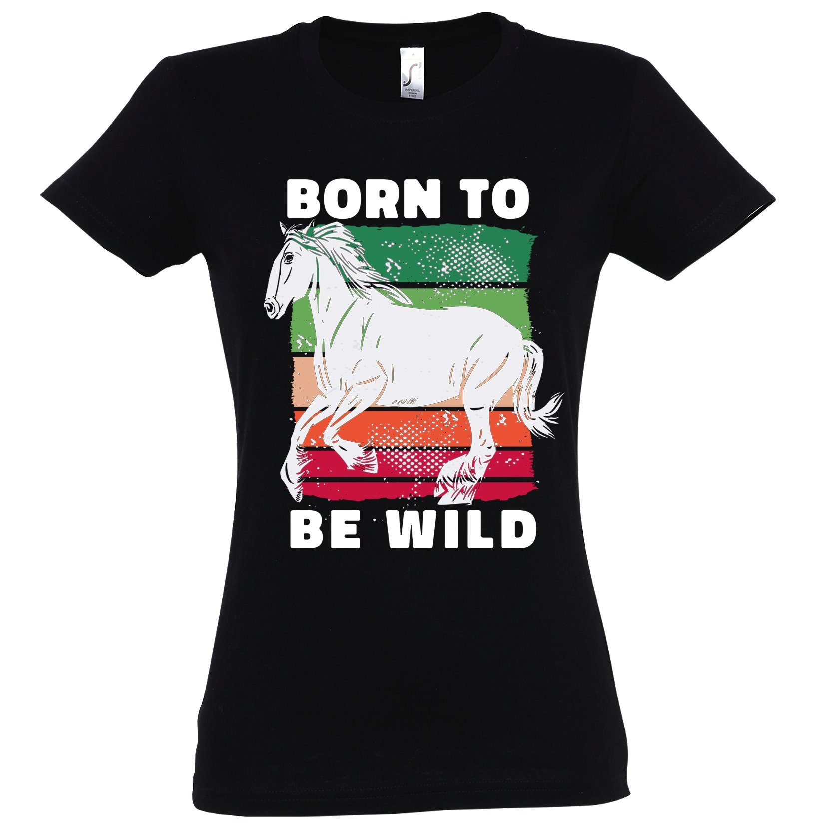 Youth Designz T-Shirt Born To Be Wild Damen Shirt mit trendigem Frontprint