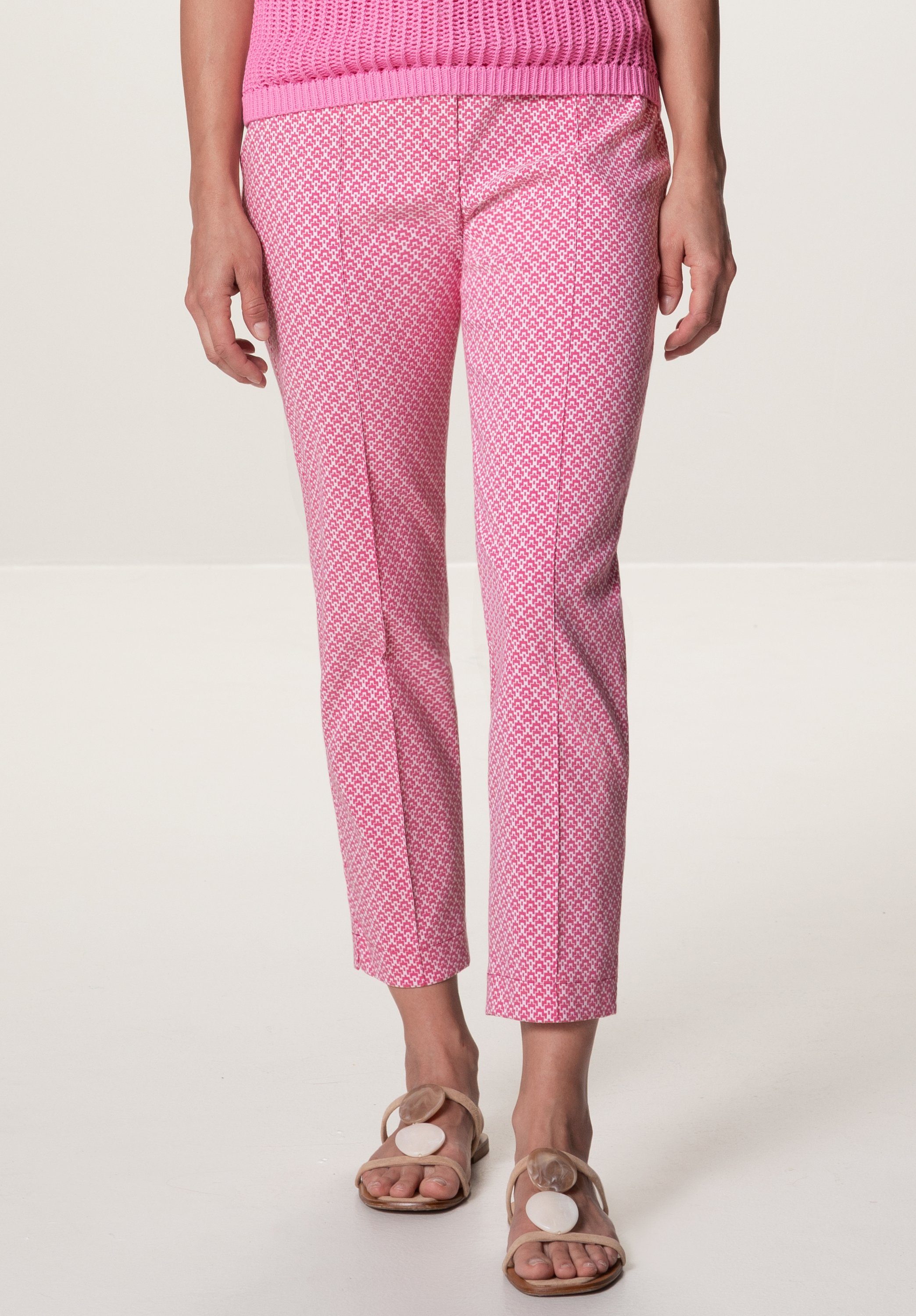 bianca Stretch-Hose SIENA mit Minimal-Druck in günstig online kaufen