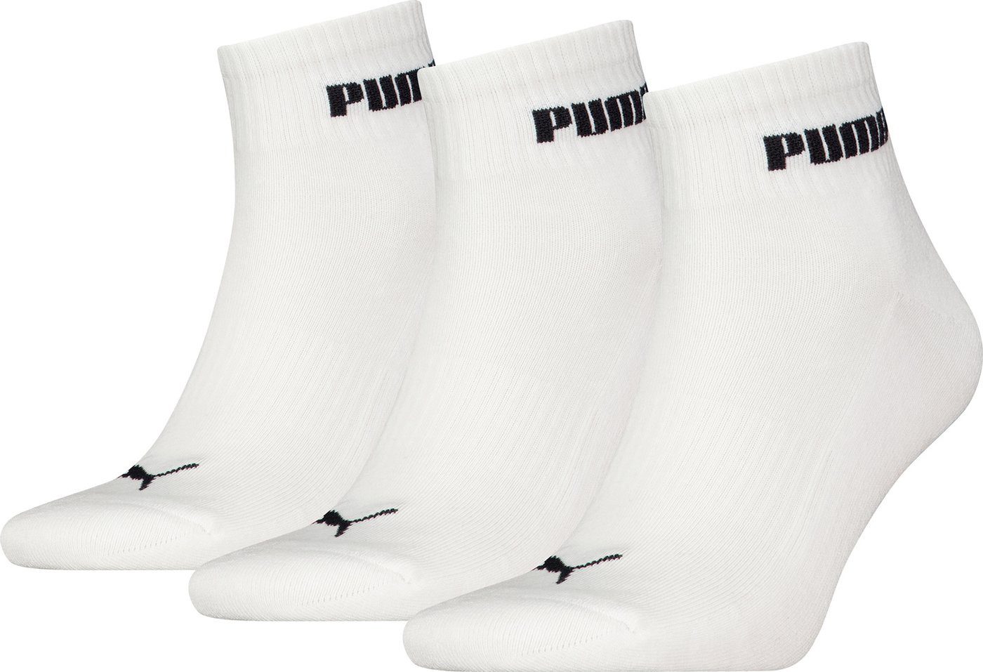 PUMA Sportsocken PUMA UNISEX CUSHIONED NEXT QUARTER 3P WHITE günstig online kaufen