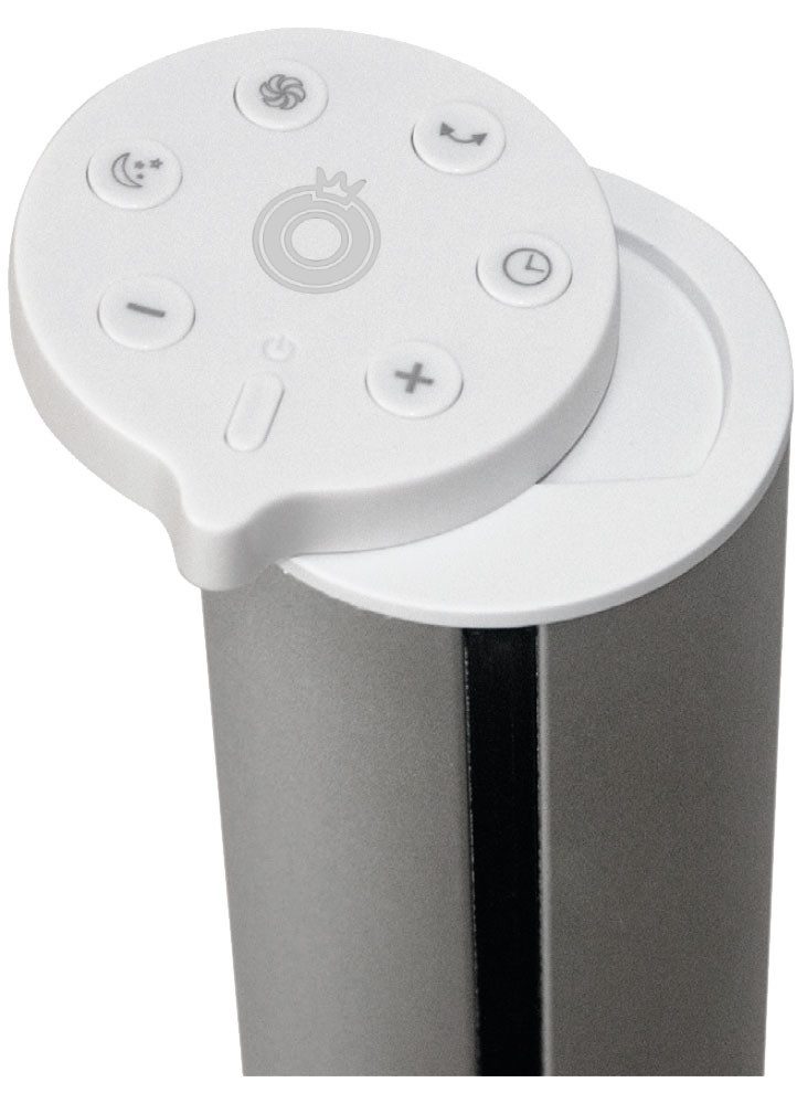 Sonnenkönig Turmventilator Noblade 2.0, Leistung 26W, starker Air Modus, Touch-Funktion, 8h Timer, Schlafmodus, Fernbedienung, 9 Ventilationsstufen