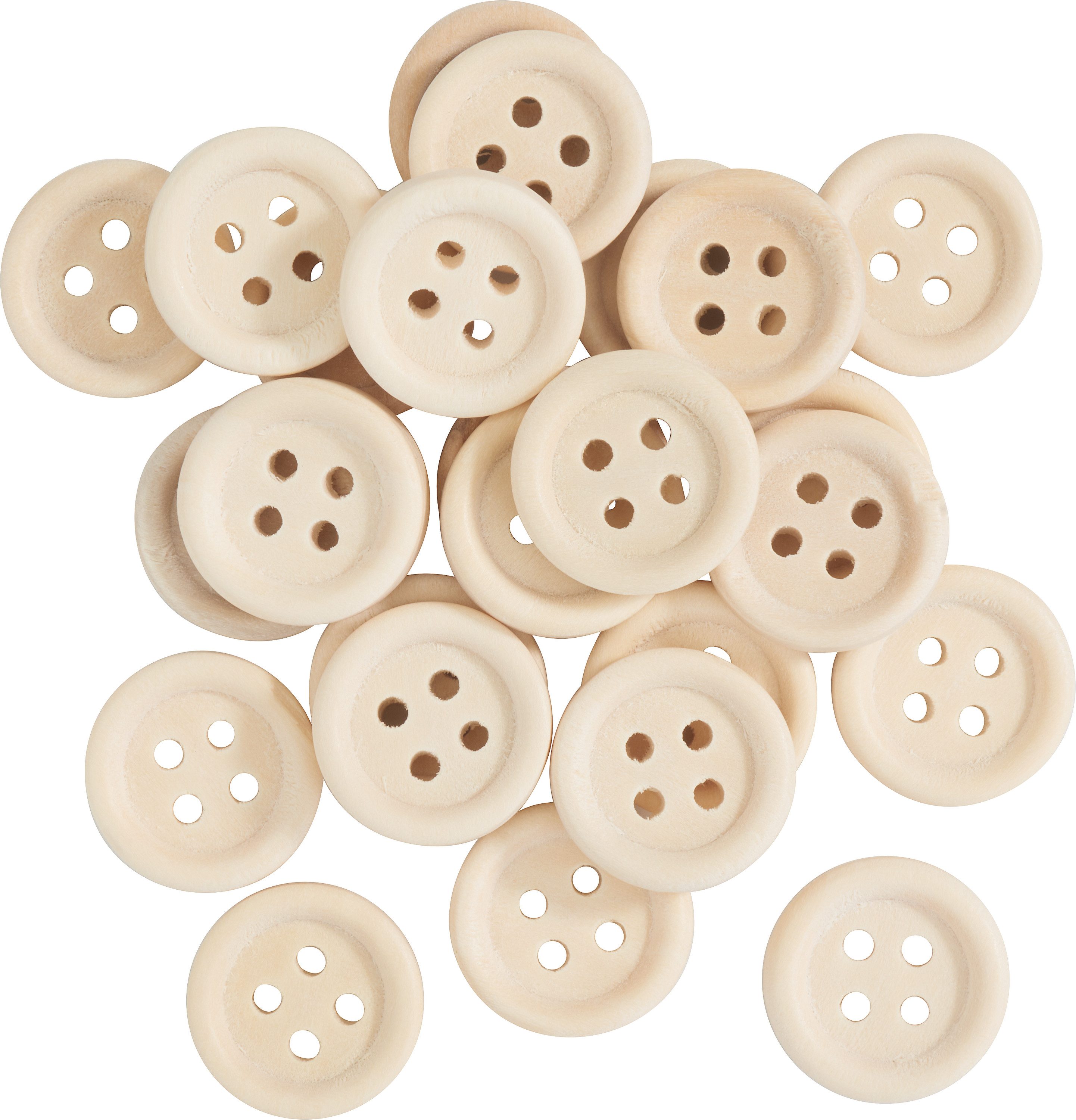 VBS Knopf Nature, 35 Stück