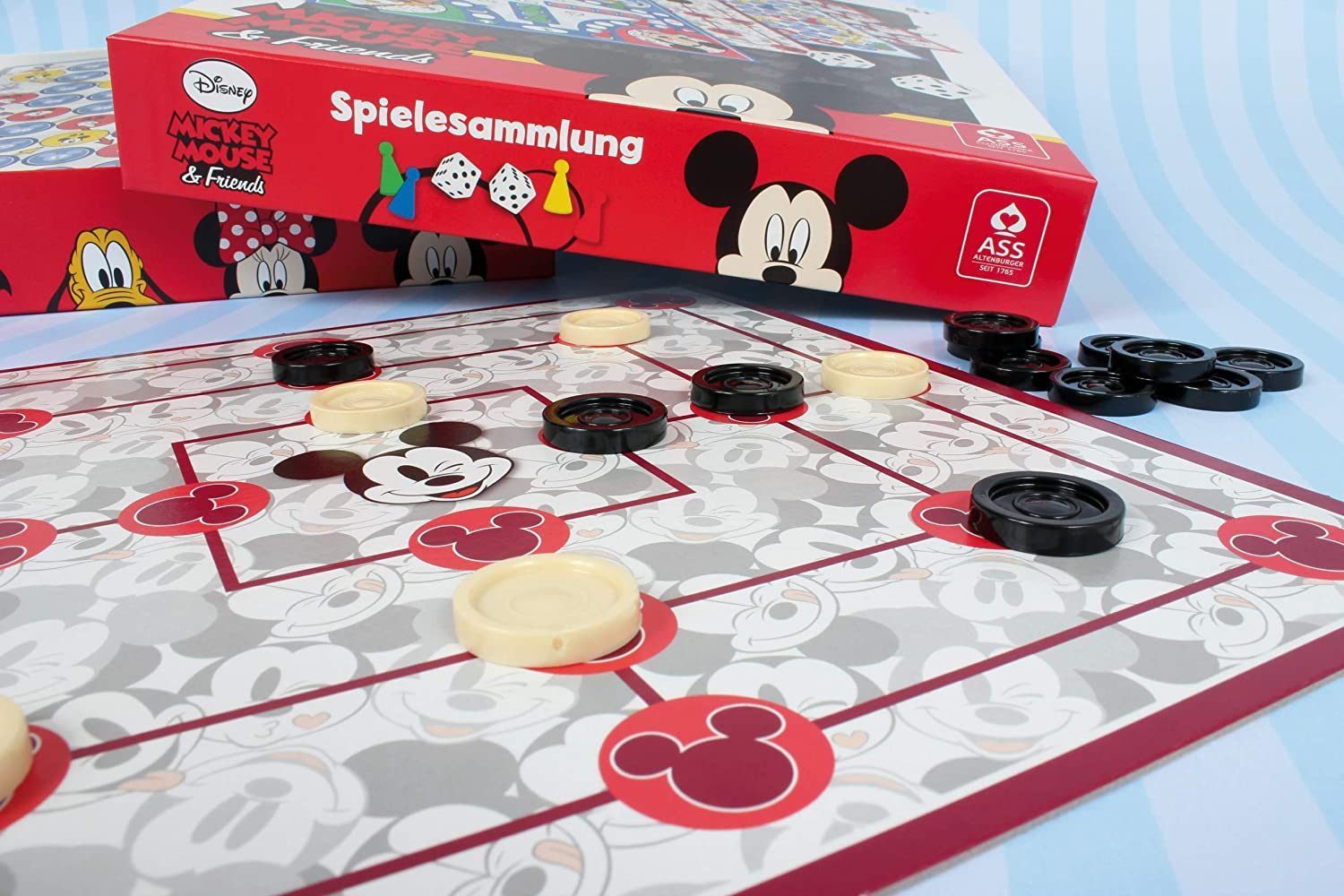 ASS Altenburger Spiel Mickey & Friends - Spielesammlung, Brettspiel