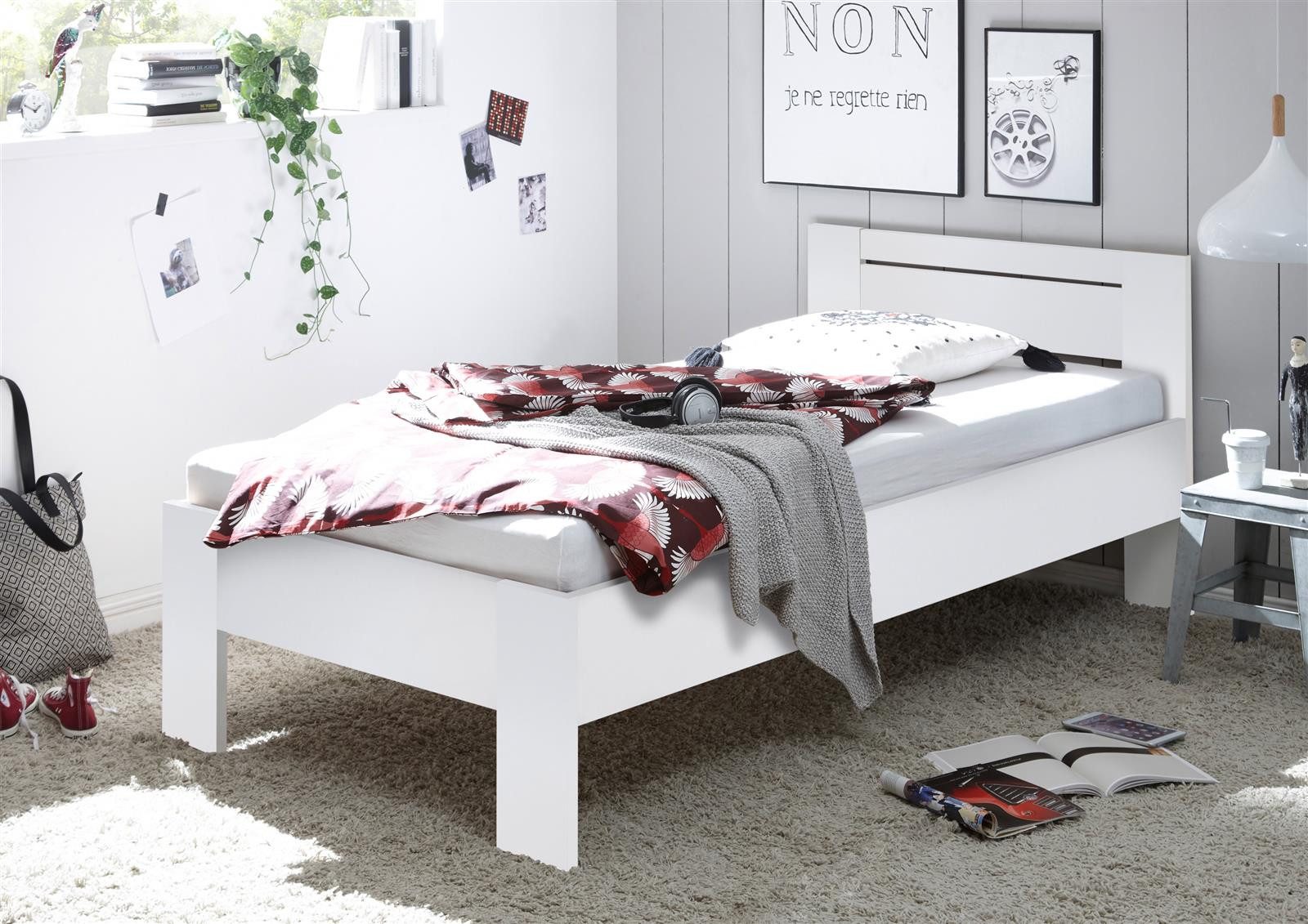 Begabino Futonbett 95 x 76 x 204 cm (B/H/T)
