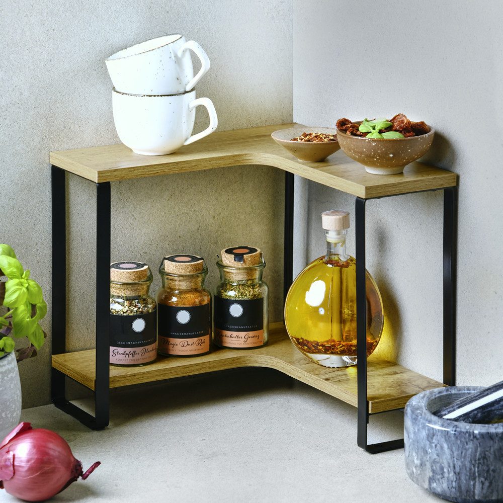 KESPER® Eckregal Eck- Küchenregal, MDF, 1-tlg. günstig online kaufen