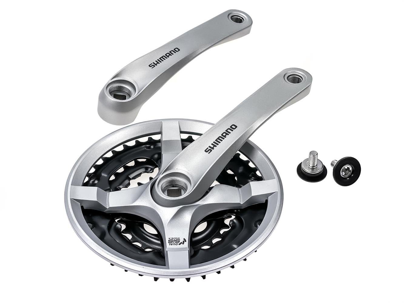 Shimano Fahrradkurbel SHIMANO Tourney Fahrrad Kurbel Garnitur FC-TY501
