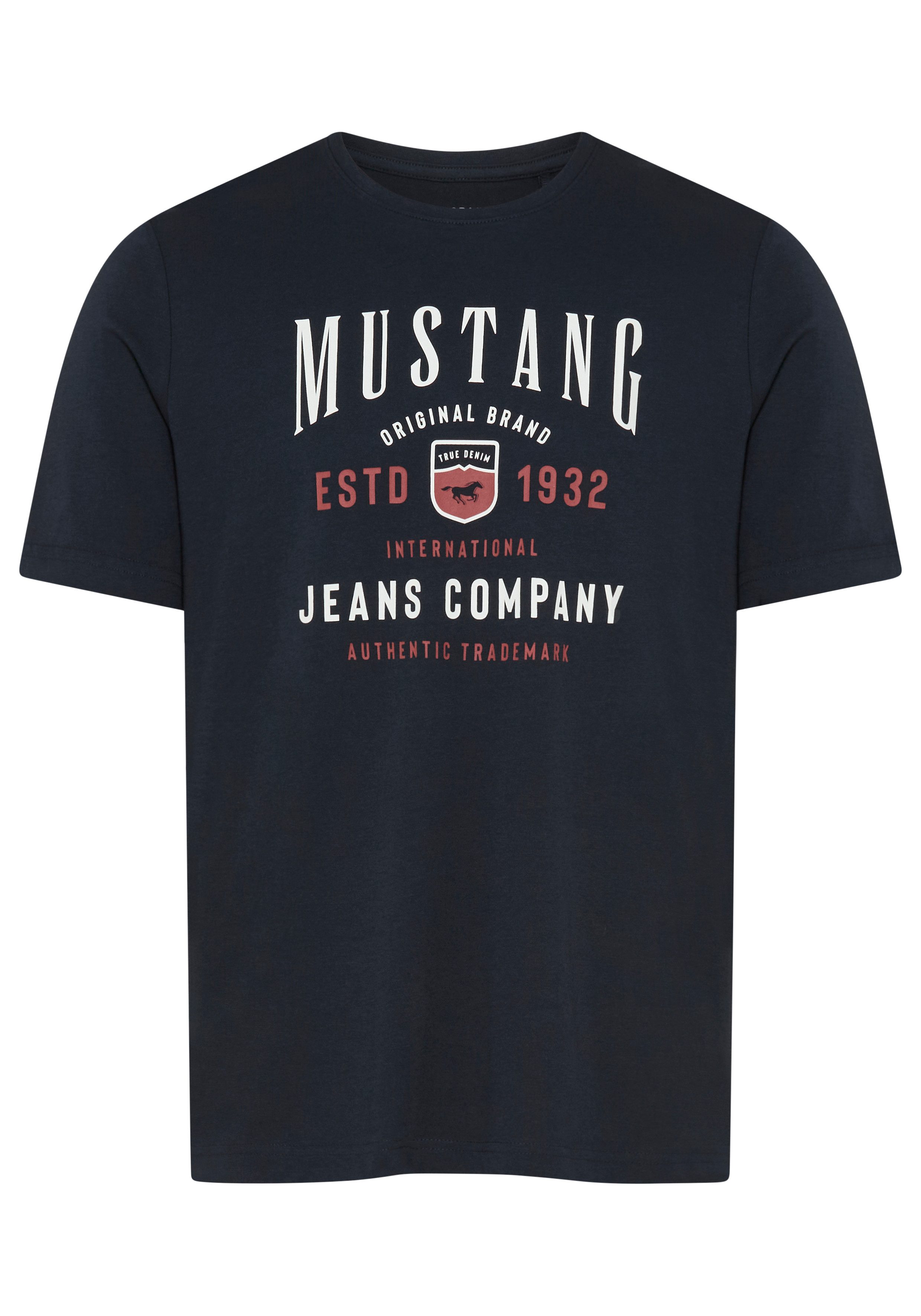 Kurzarmshirt Alex Logoprint