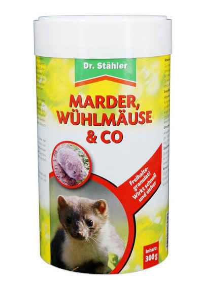 Dr. Stähler Gift-Wühlmausköder 300g Marder, Wühlmäuse & Co Granulat zur Abwehr, 300 g