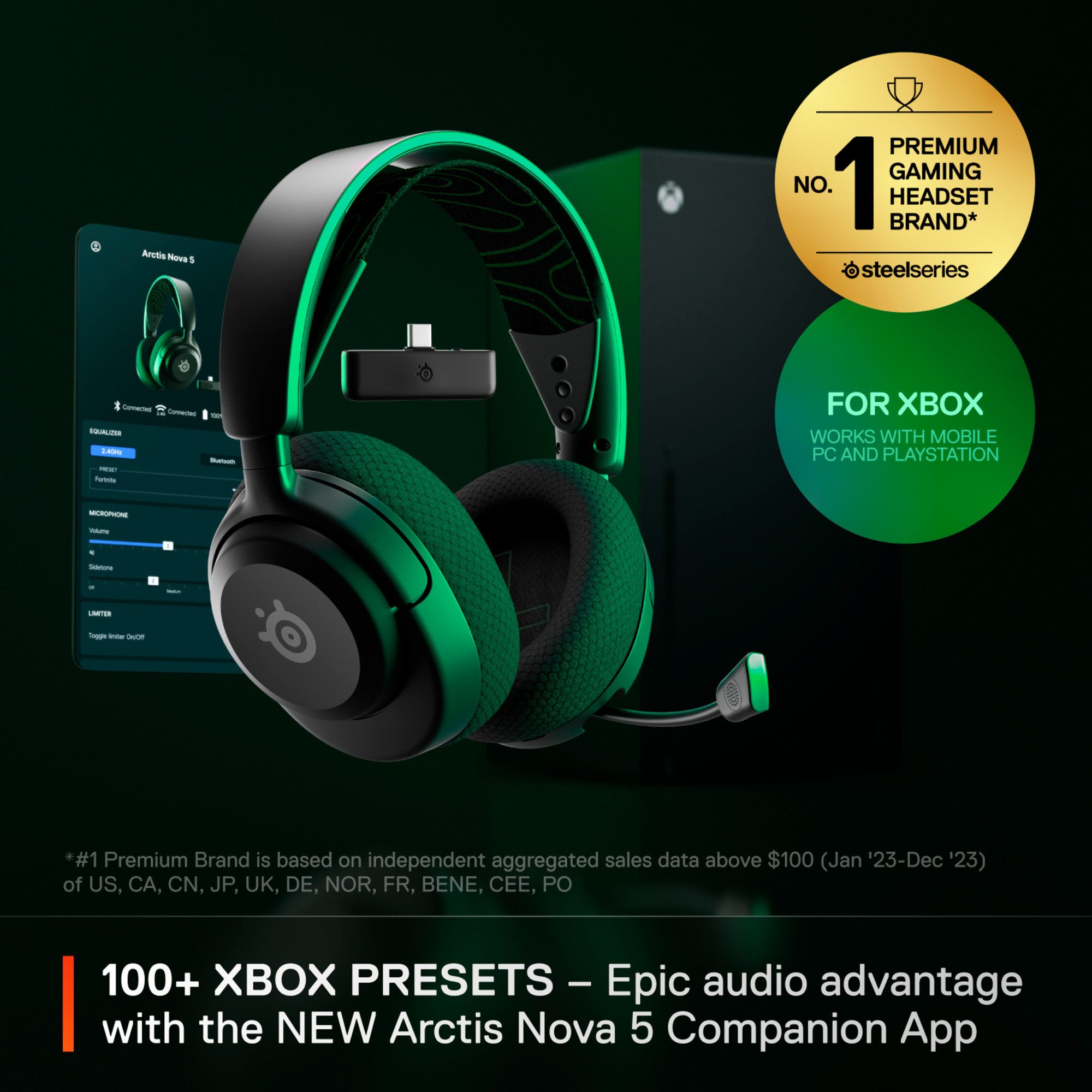 SteelSeries SteelSeries Arctis Nova 5X Wireless, Headset
