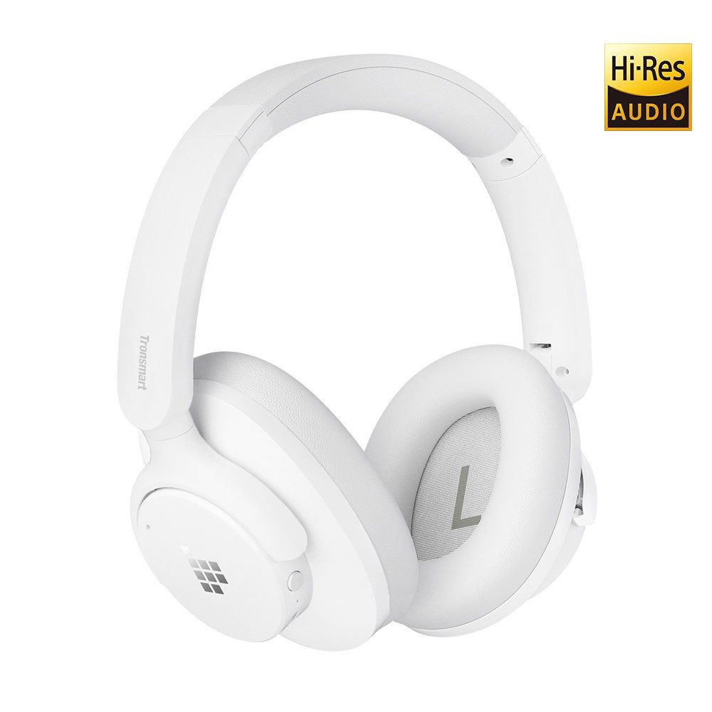 Tronsmart SOUNFII Q20S Hybrid ANC-Kopfhörer, 90° schwenkbare Ohrstöpsel wireless Kopfhörer (Google Assistant, Siri, Bluetooth, 60 Stunden Spielzeit, Hybride aktive Geräuschunterdrückung)