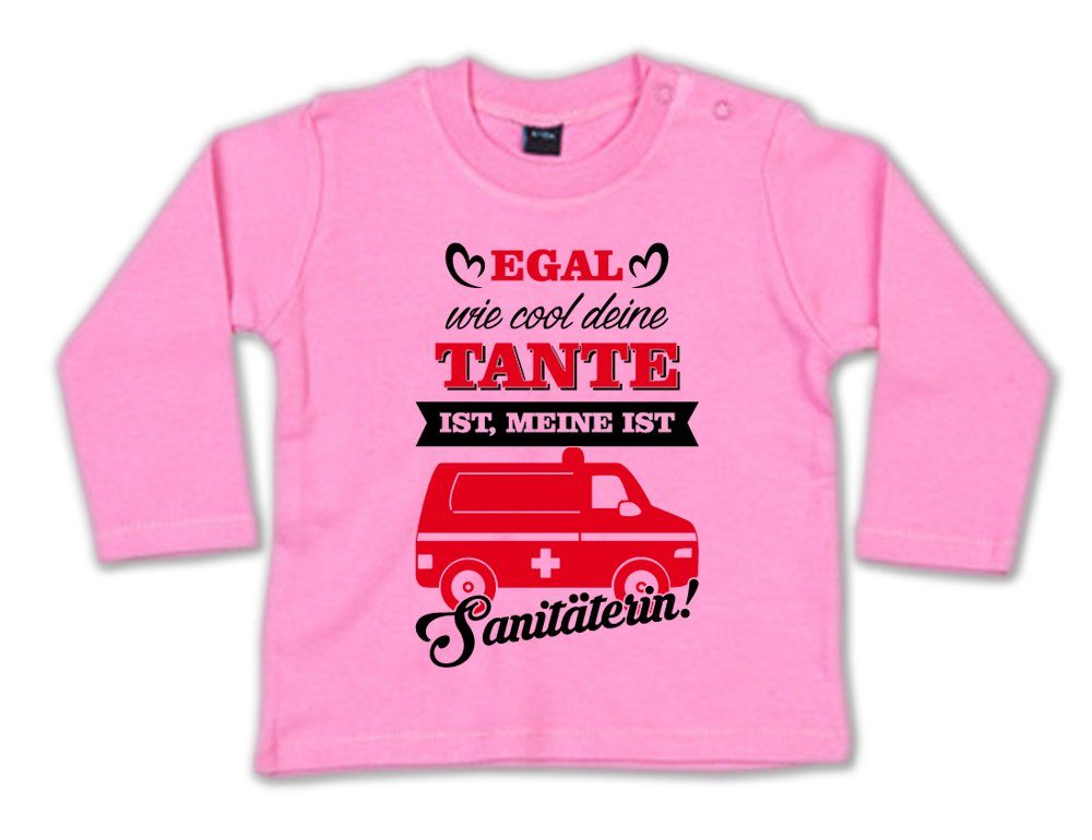 Ggraphics Longsleeve Egal wie cool Deine Tante ist, meine ist