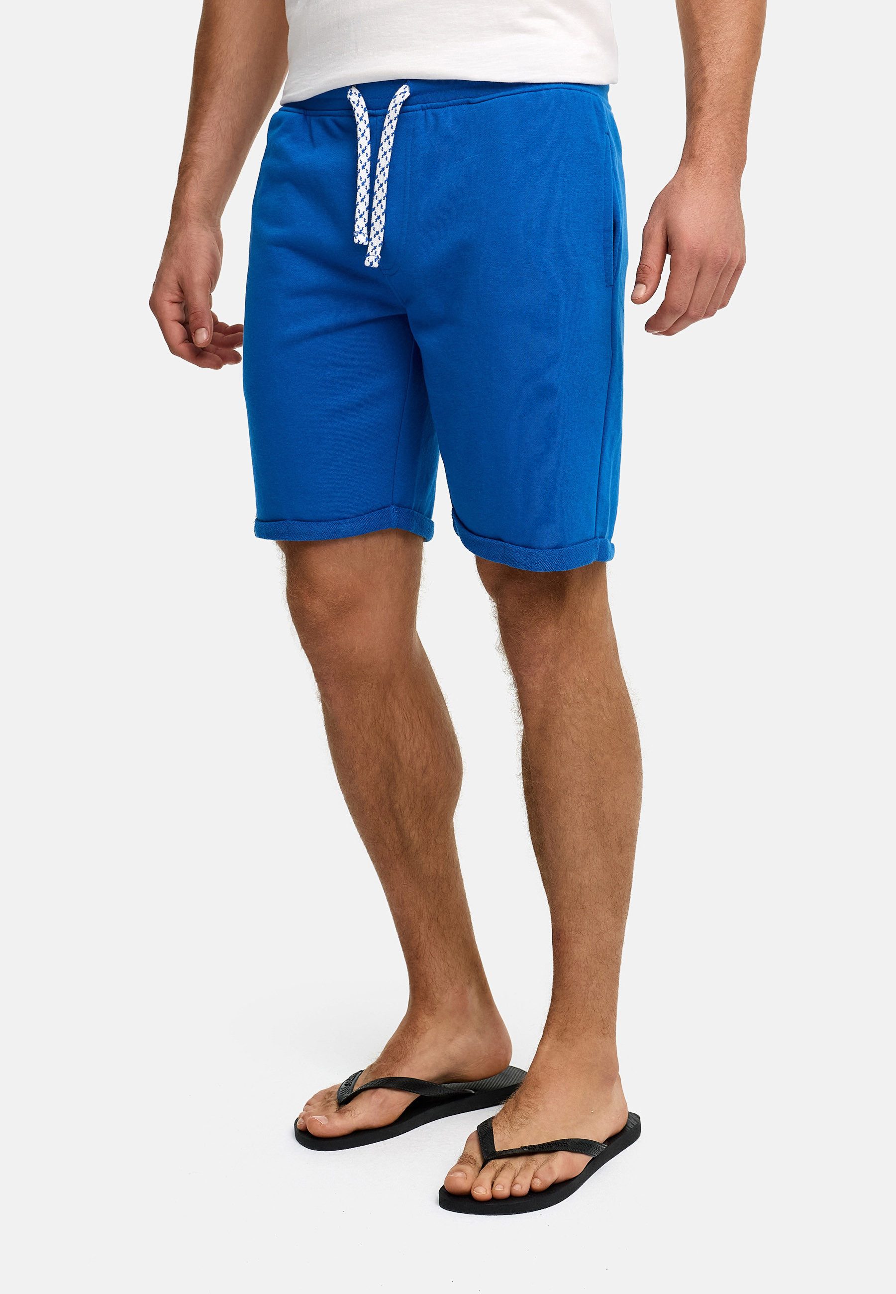 Indicode Sweatshorts INStormwin elastischer Bund mit Kordelzug