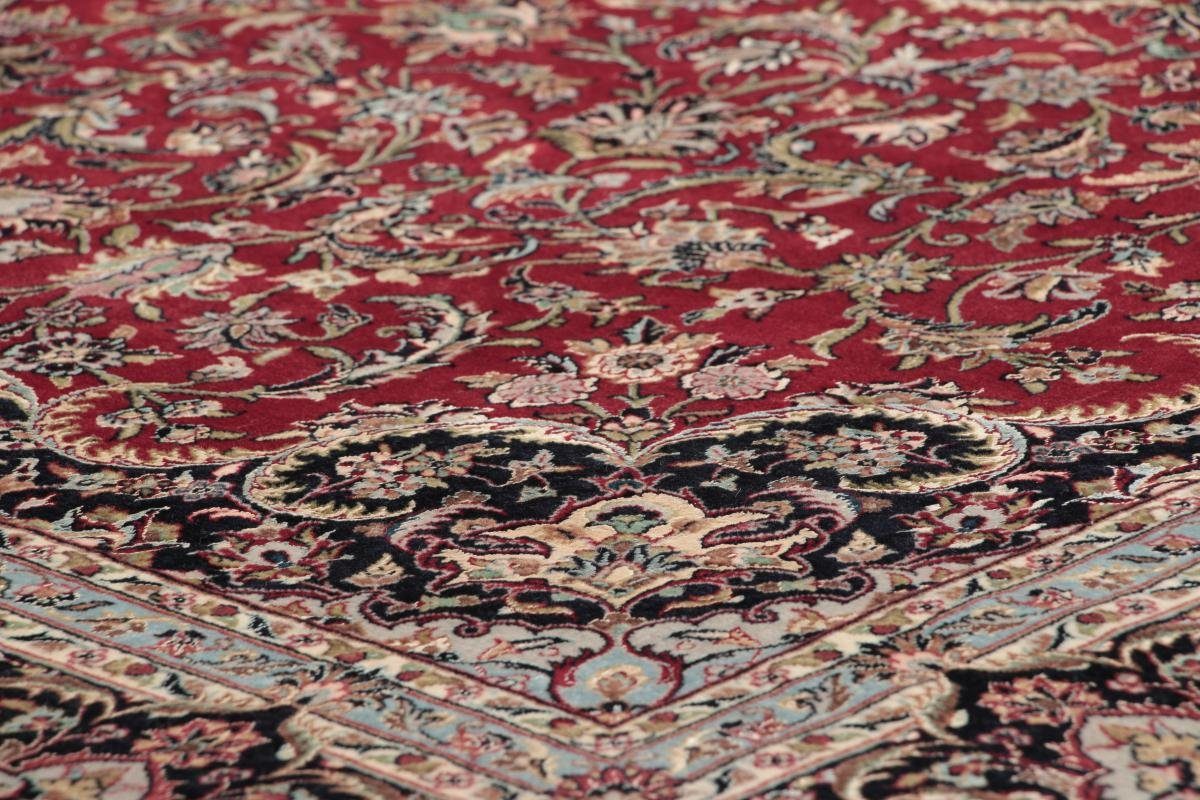 Handgeknüpfter Orientteppich, Seidenkette rechteckig, Höhe: mm 196x239 Orientteppich Isfahan Trading, Nain 6