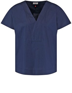 GERRY WEBER Klassische Bluse Legeres Blusenshirt aus Baumwolle