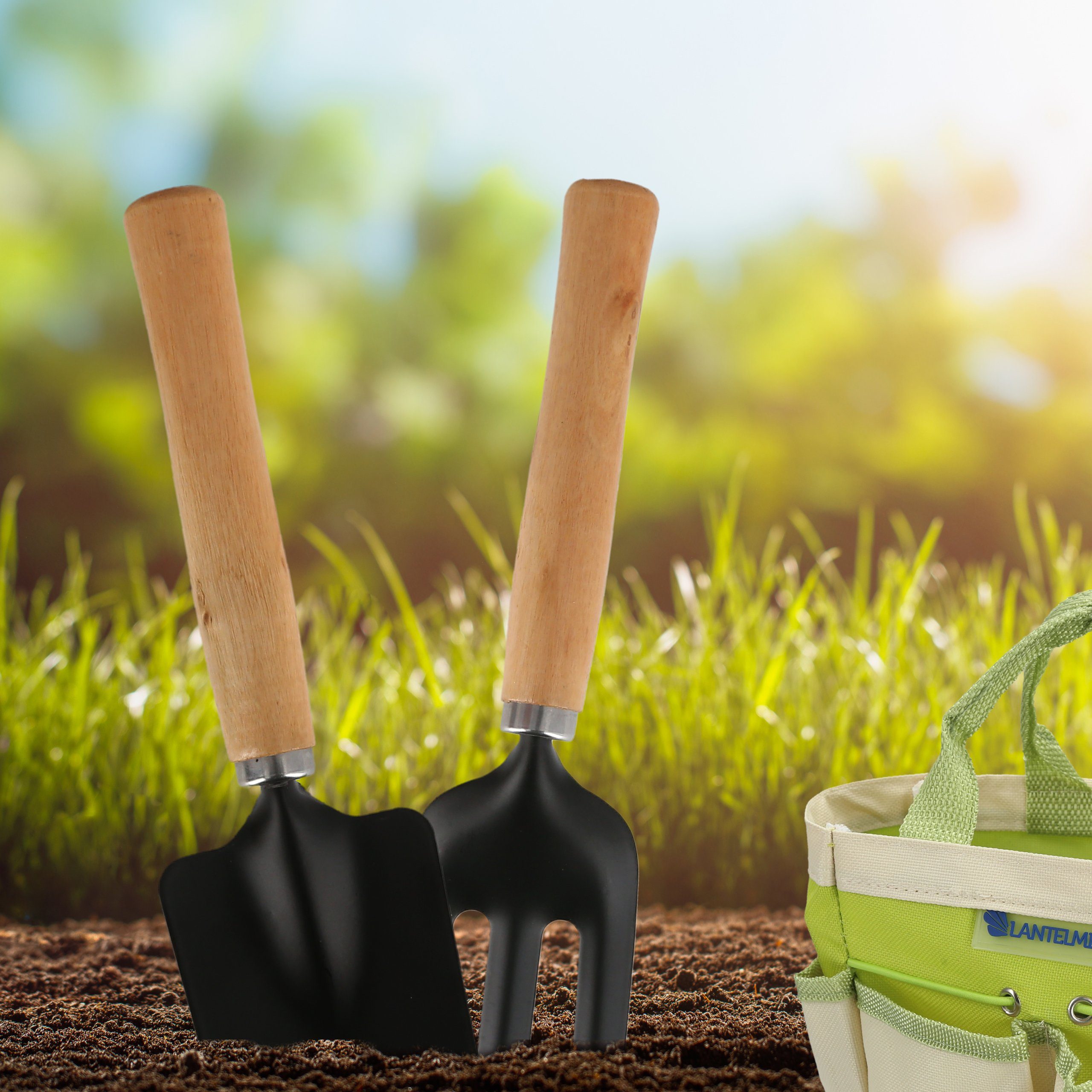 Lantelme Gartenpflege-Set Gartenwerkzeugset Balkonset, 7-teilig mit günstig online kaufen