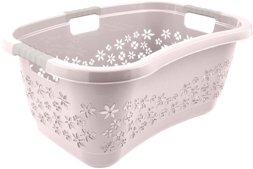 keeeper Wäschekorb lasse, ergonomisch, mit Softgriffen, 65 x 45 x 28 cm, 50 günstig online kaufen