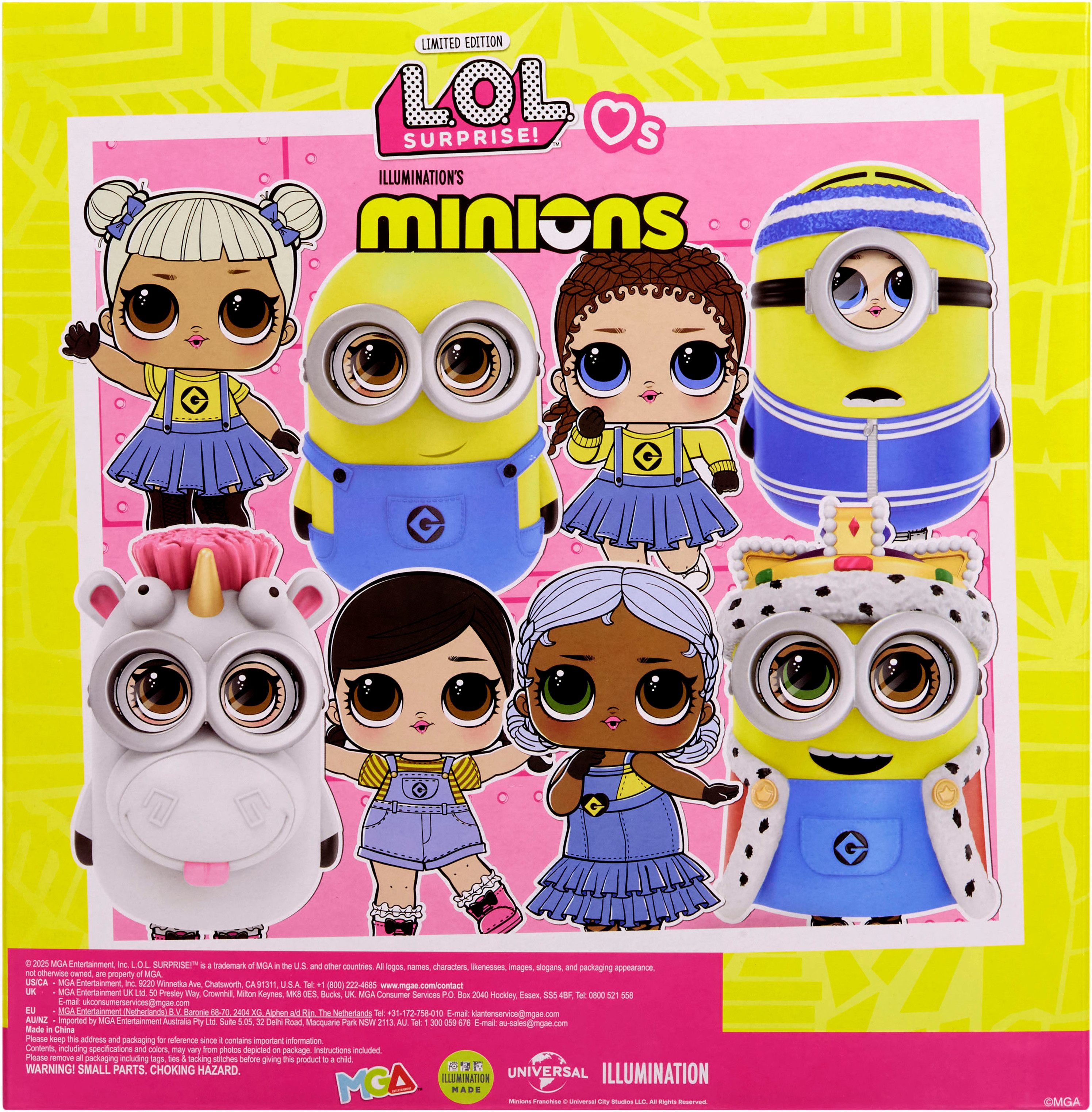 L.O.L. SURPRISE! Anziehpuppe L.O.L. Surprise Loves Minions Tots, Variante nicht wählbar