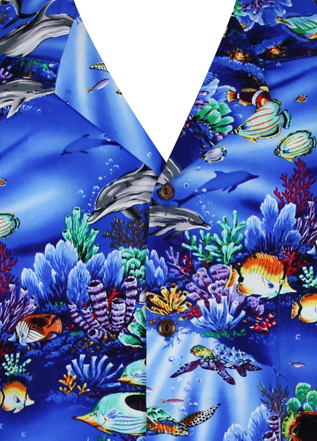 KY's Hawaiihemd Aquarium Original Hawaiihemd mit günstig online kaufen