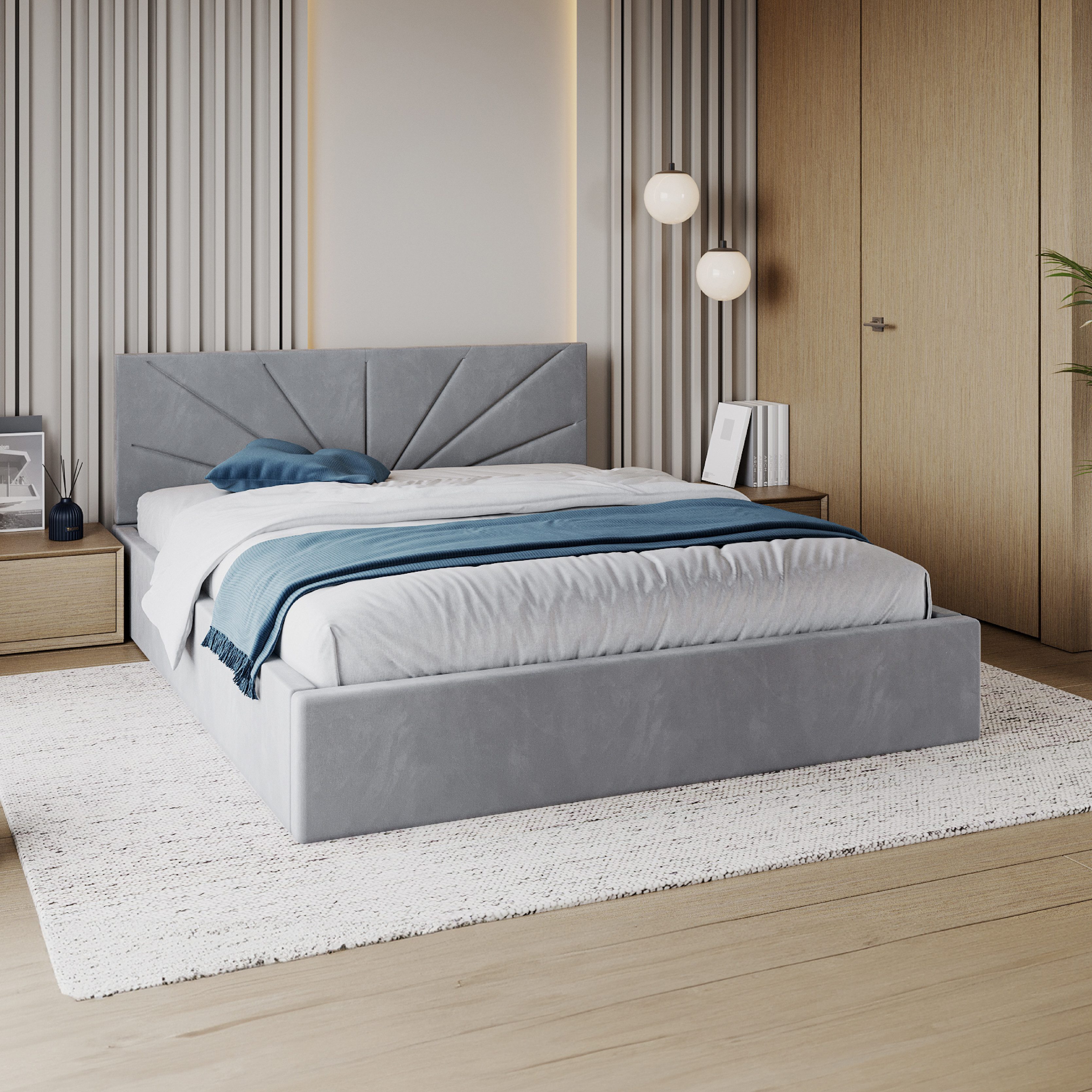 FDM Polsterbett SUNSET Bettgestell MADE IN günstig online kaufen