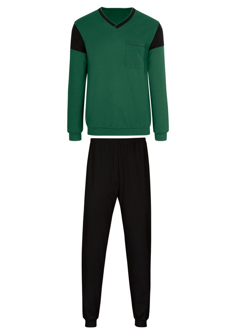 Trigema Schlafanzug TRIGEMA Schlafanzug in modischem Design (1 tlg) günstig online kaufen