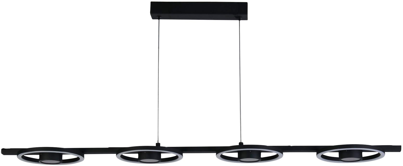 Searchlight LED-Hängeleuchte Hängeleuchte Space, na-flammig, LED fest integriert, Warmweiß, Spiegel mit Unendlichkeitseffekt