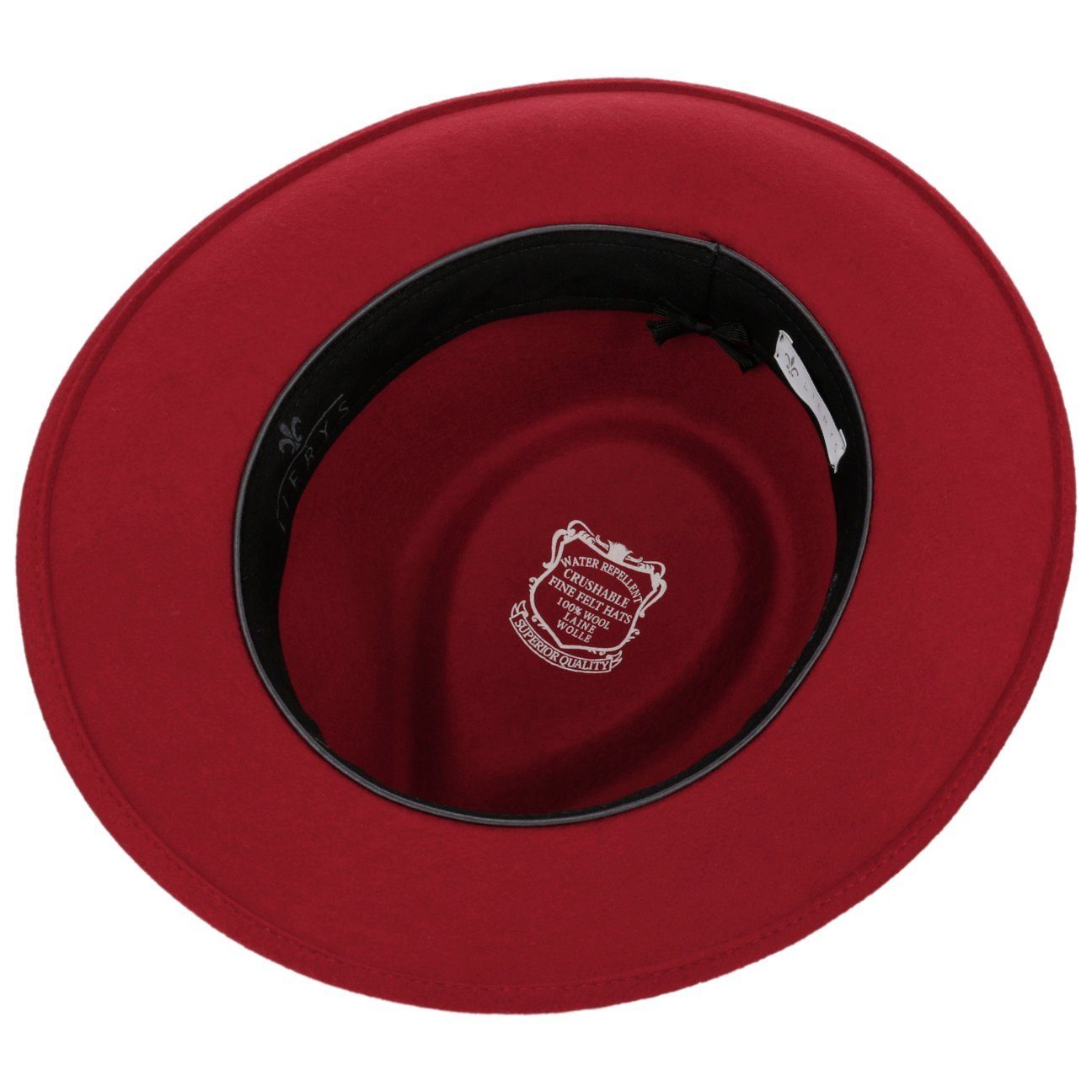 Lierys Filzhut (1-St) Wollfilz mit Ripsband