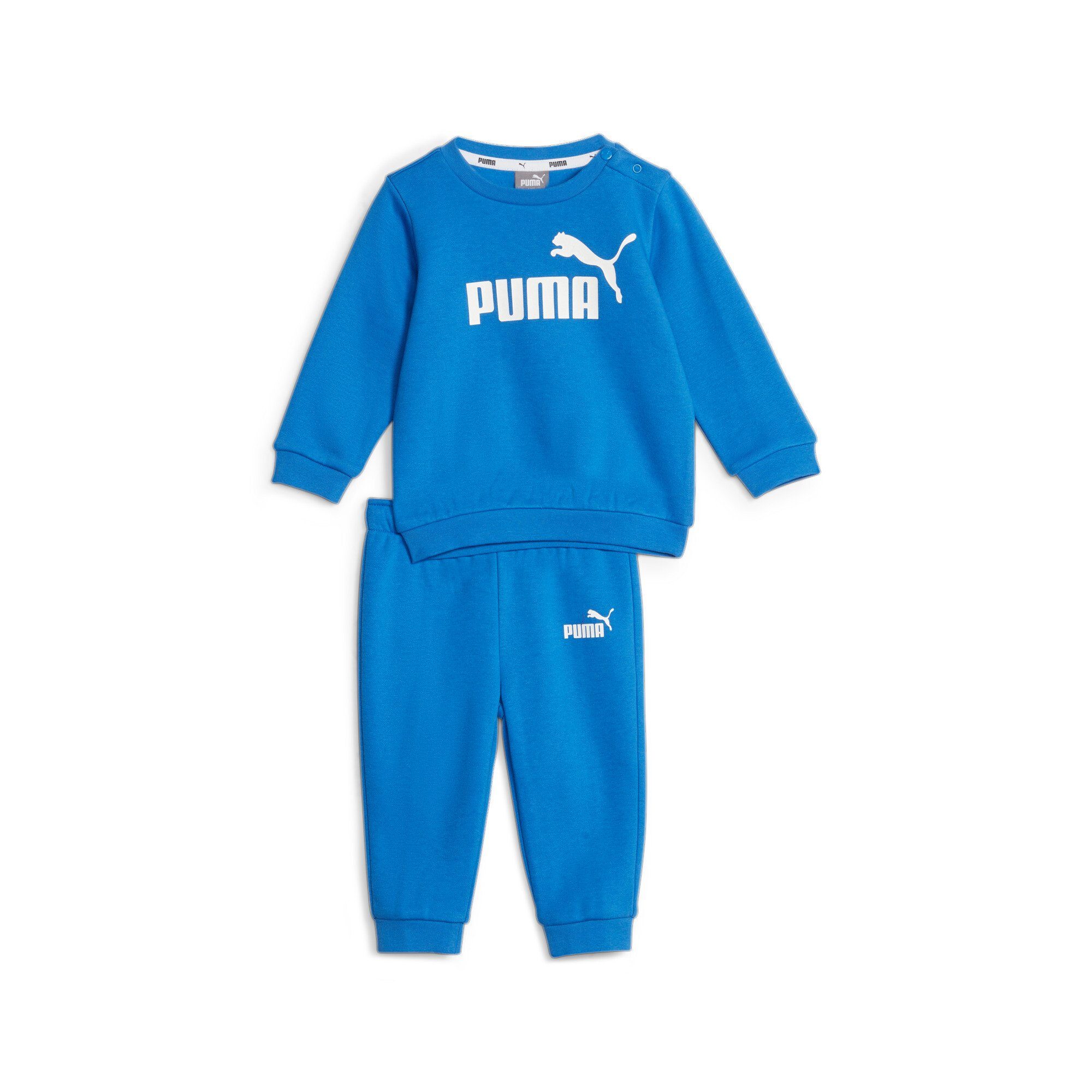 (Set, Racing Jogginganzug Blue JOGGER 2-tlg) FL CREW ESS PUMA MINICATS