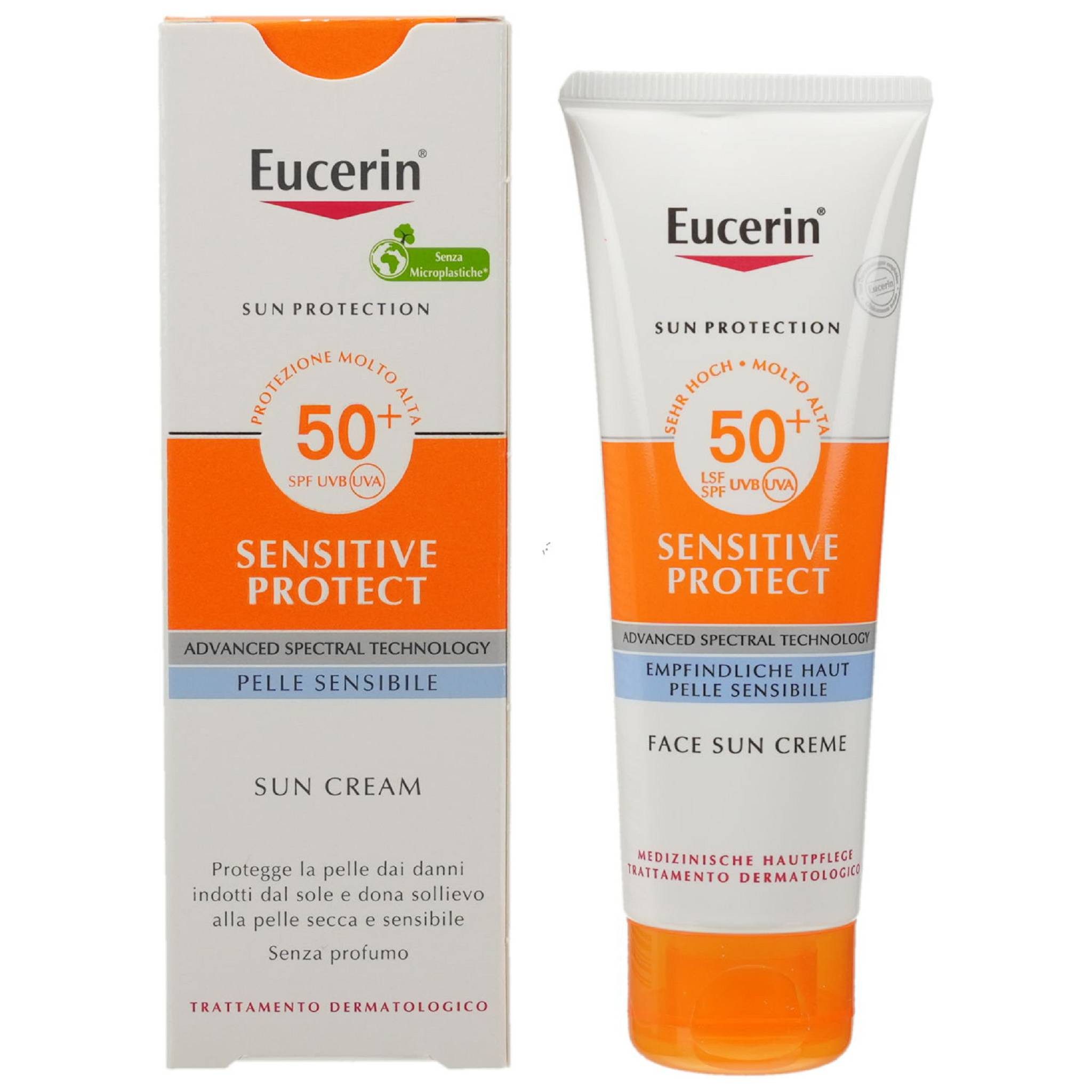 Eucerin Sonnenschutzcreme Sun Creme LSF 50+ 50ml PZN 00802461