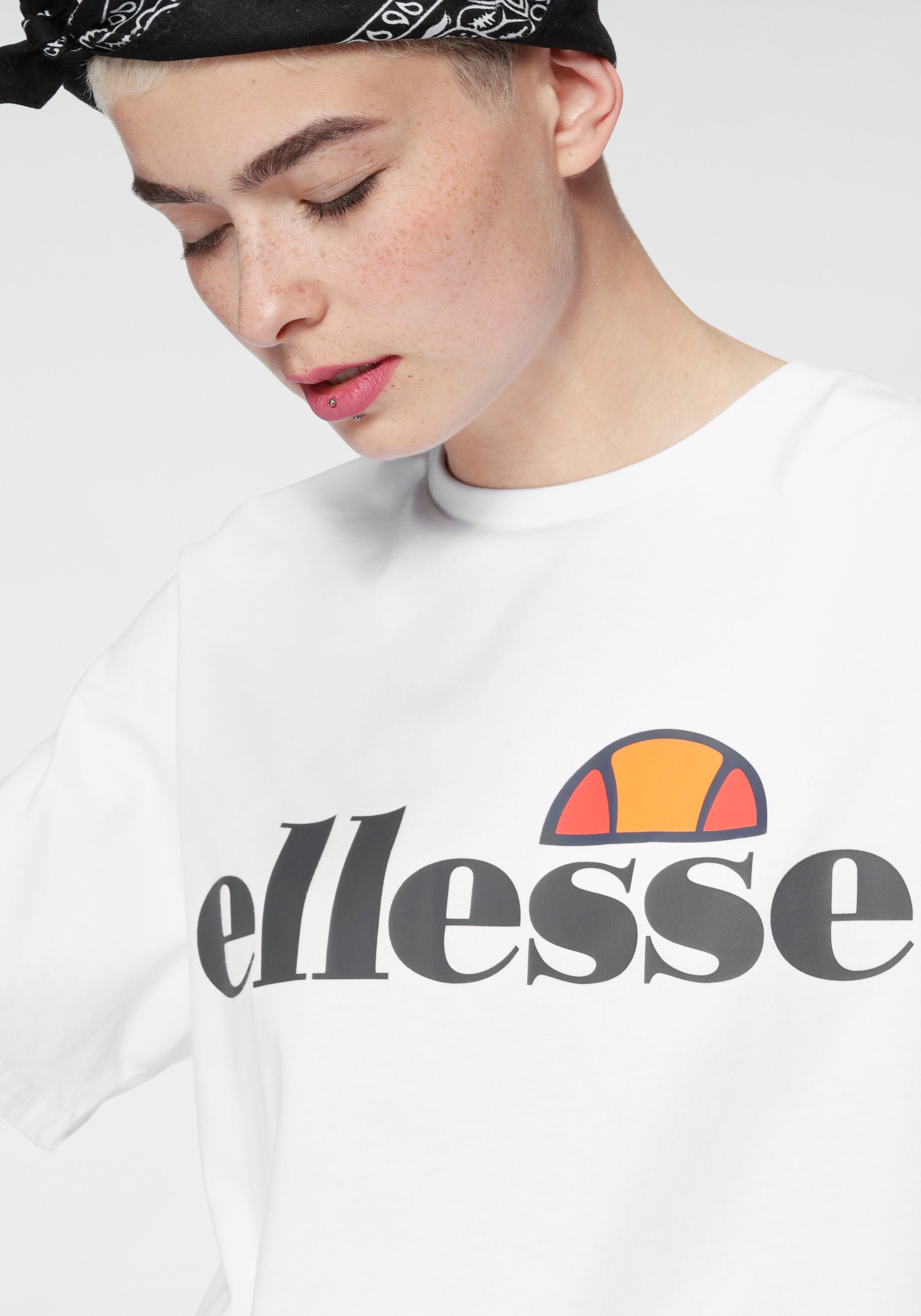 ALBANY Ellesse T-Shirt TEE weiß