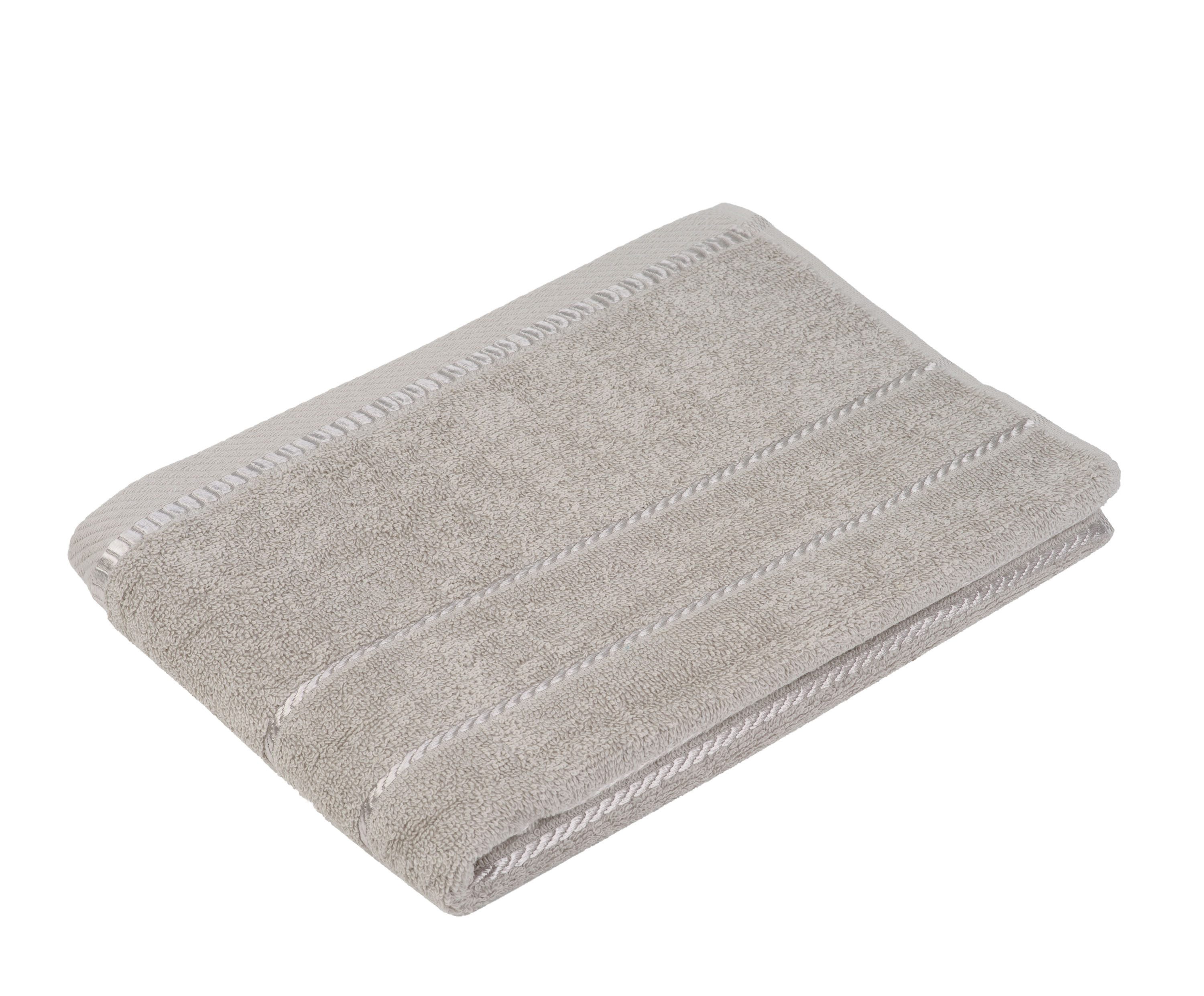 liebling Duschtuch Potsdam, 100% Baumwolle, formstabil, hochwertig, mit praktischer Schlaufe zum Aufhängen